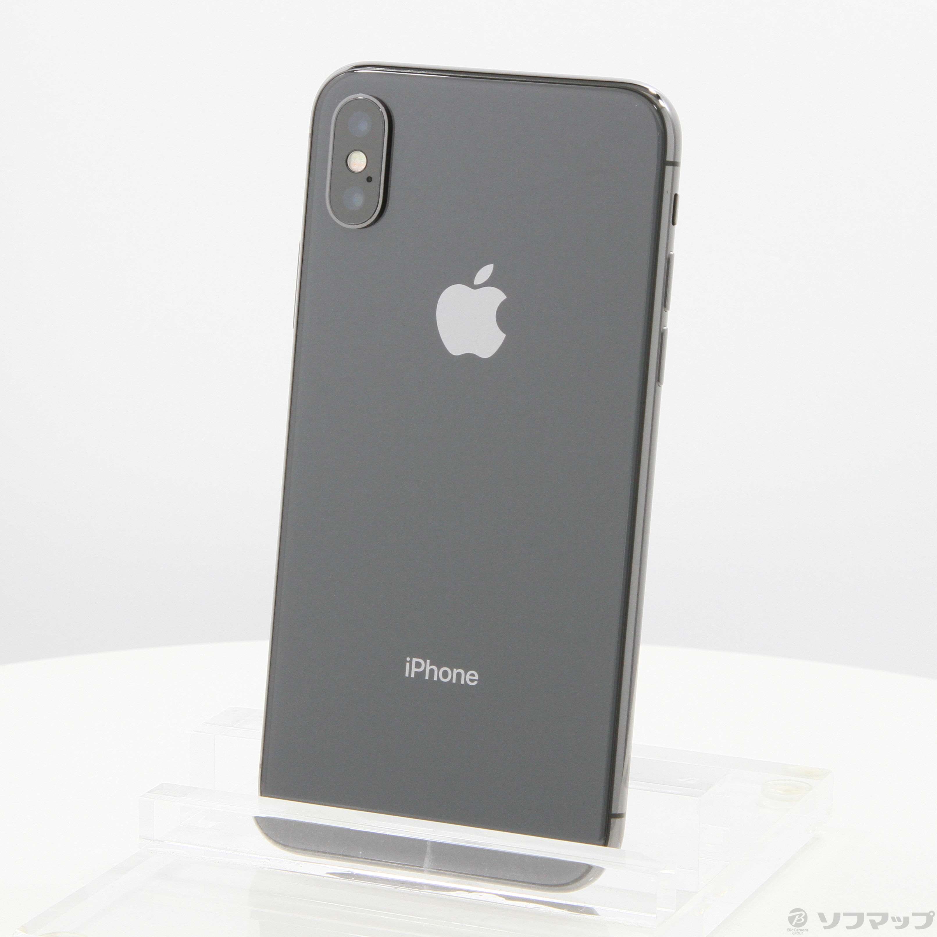 1028【画面・電池　新品】iPhone　X  64GB  スペースグレー