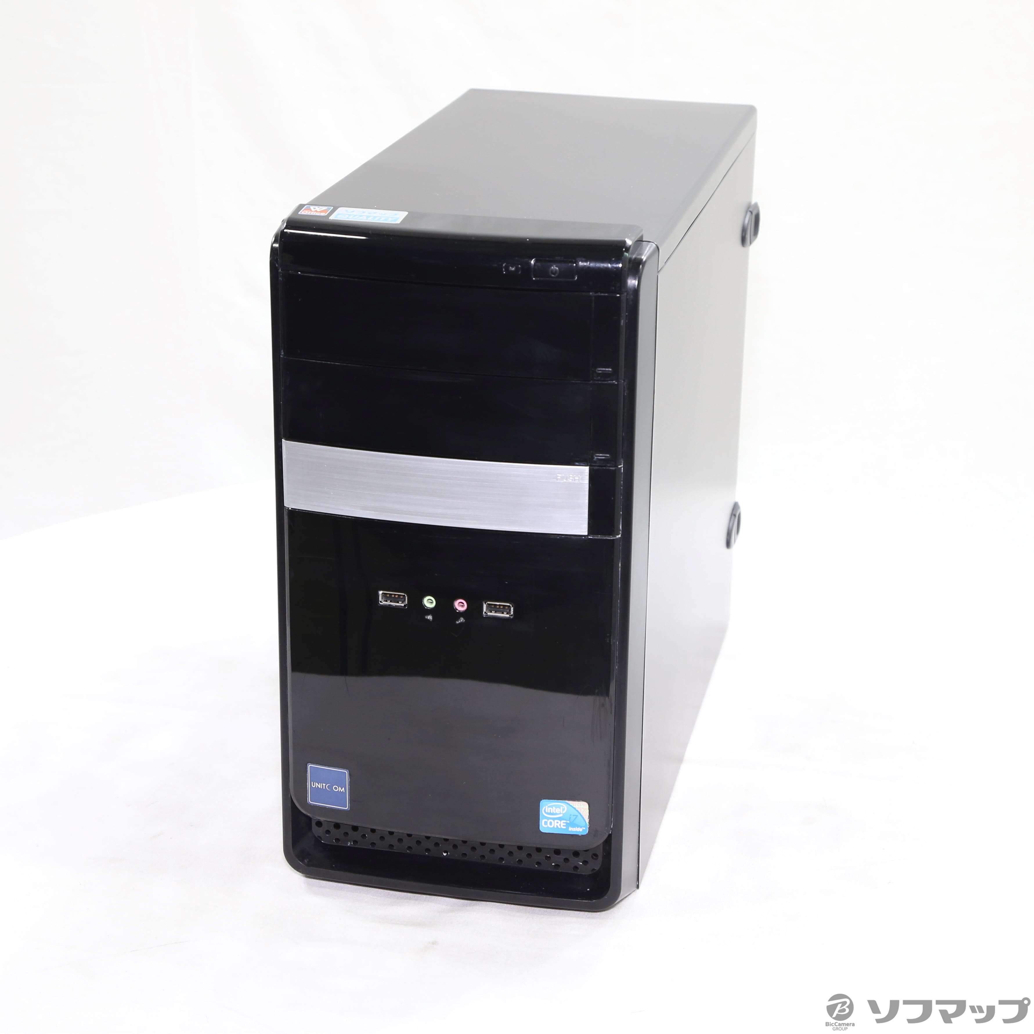 中古】UNITCOM ICM-CS 〔Windows 10〕 ［Core i7 7700 (3.6GHz)／16GB