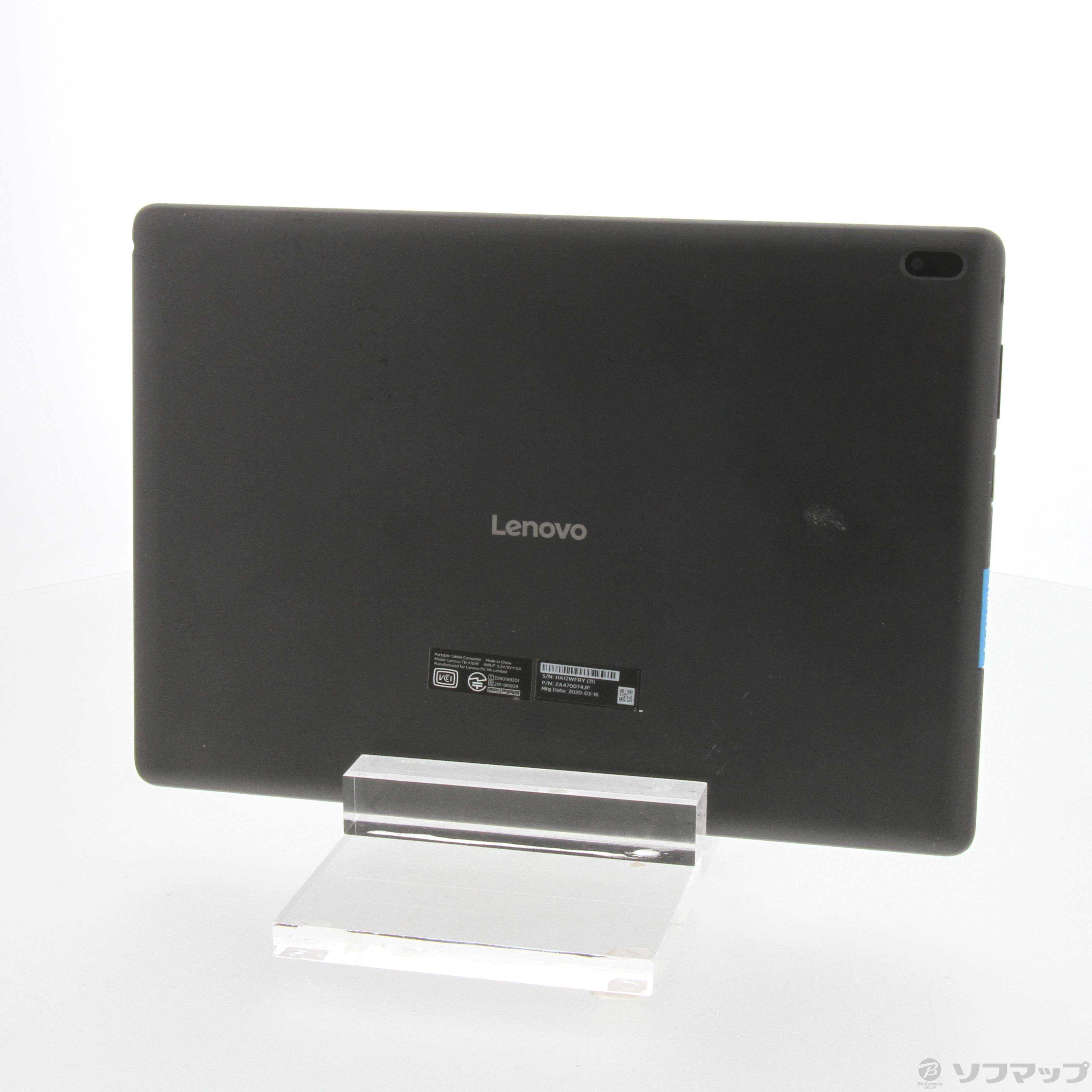新品 レノボ Lenovo tab E10 スレートブラック 10.1型ディスプレイ