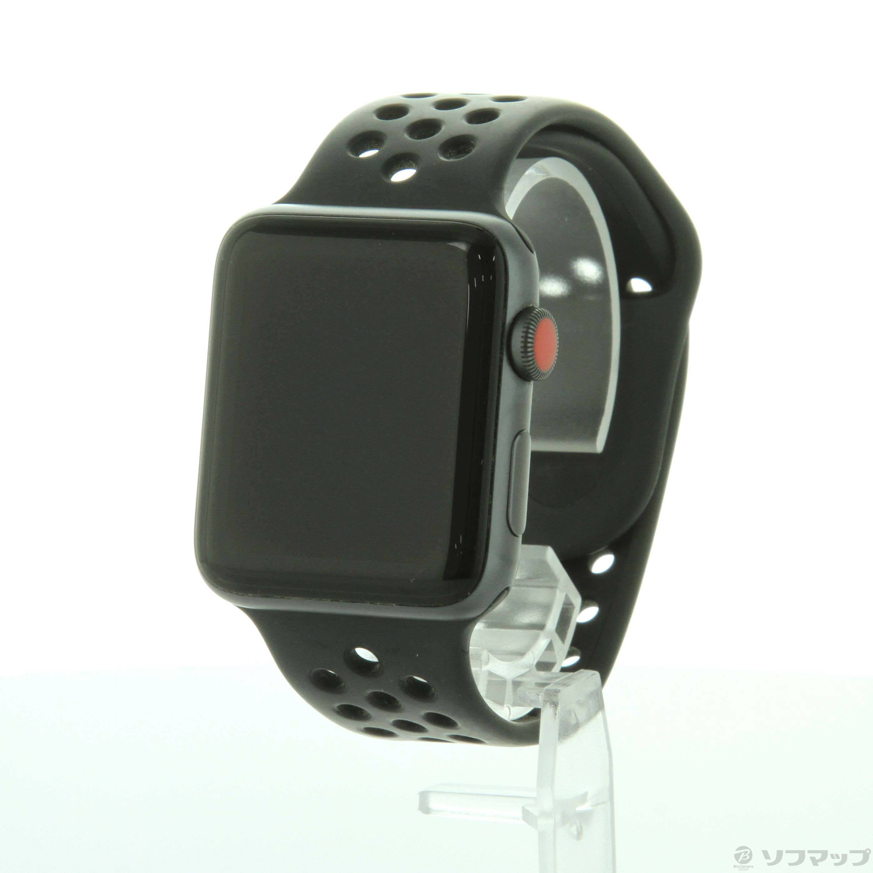 【中古】Apple Watch Series 3 GPS + Cellular 42mm スペース 