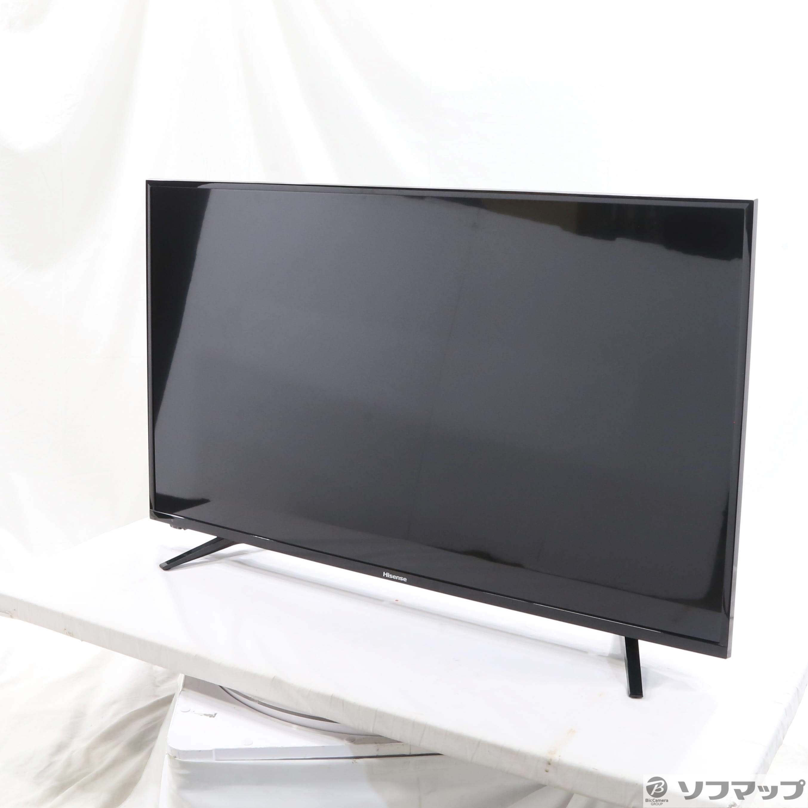 【中古】〔中古品〕 液晶テレビ 全面：ピアノブラック 背面：マット