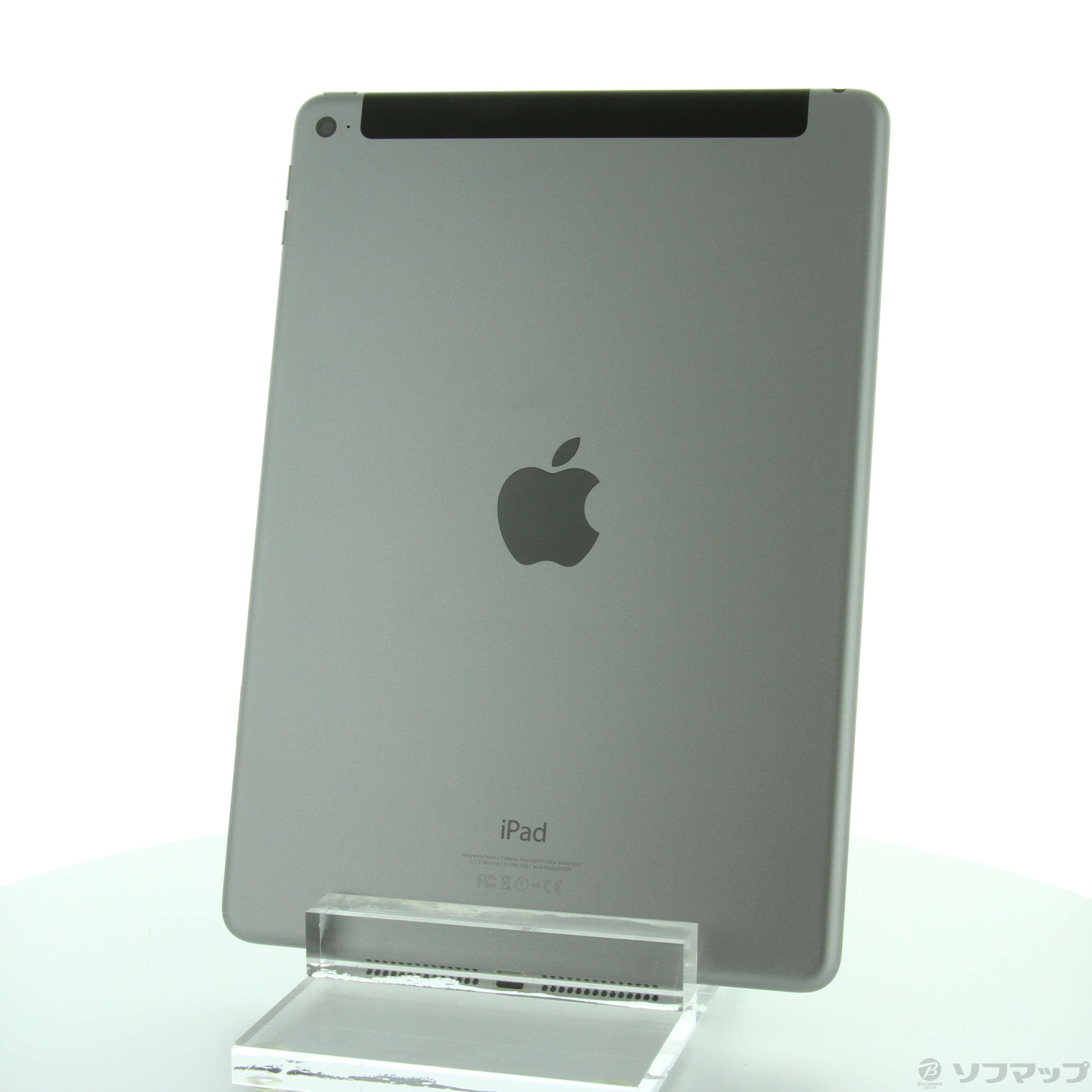 中古】iPad Air 2 64GB スペースグレイ NGHX2J／A au [2133049788160