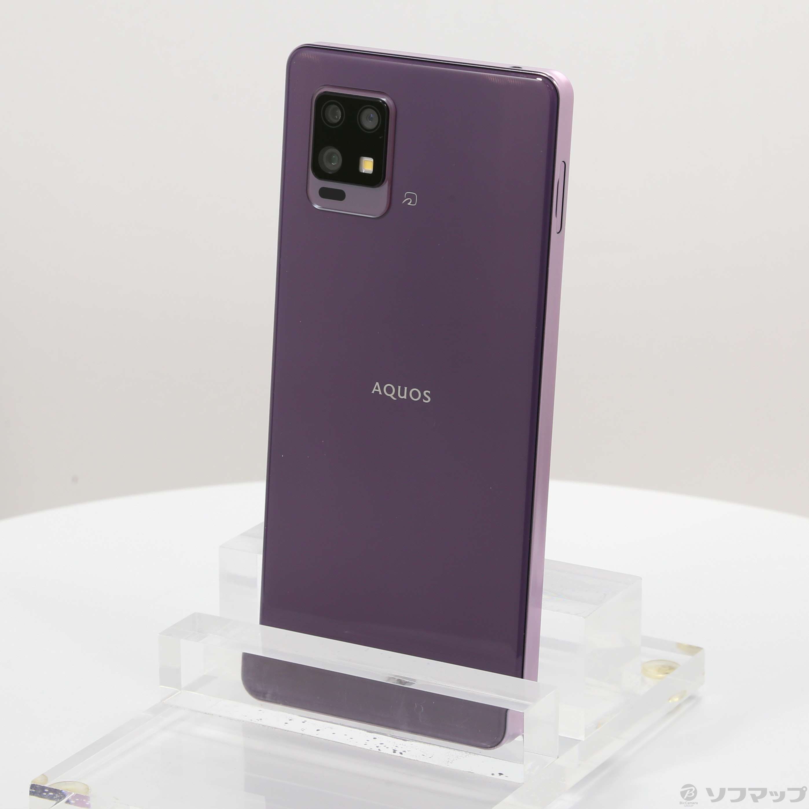 AQUOS zero6 128GB SIMフリー　A102SH 割れなし 中古】AQUOS zero6 128GB パープル A102SH Softbank SIMフリー