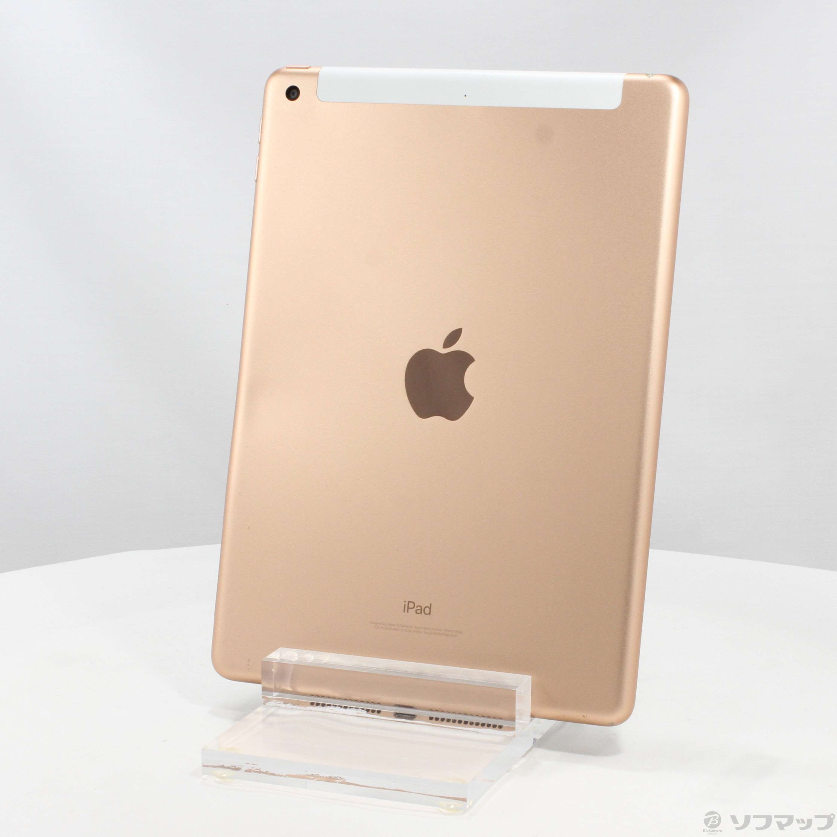 中古】iPad 第6世代 128GB ゴールド MRM22J／A docomoロック解除SIM