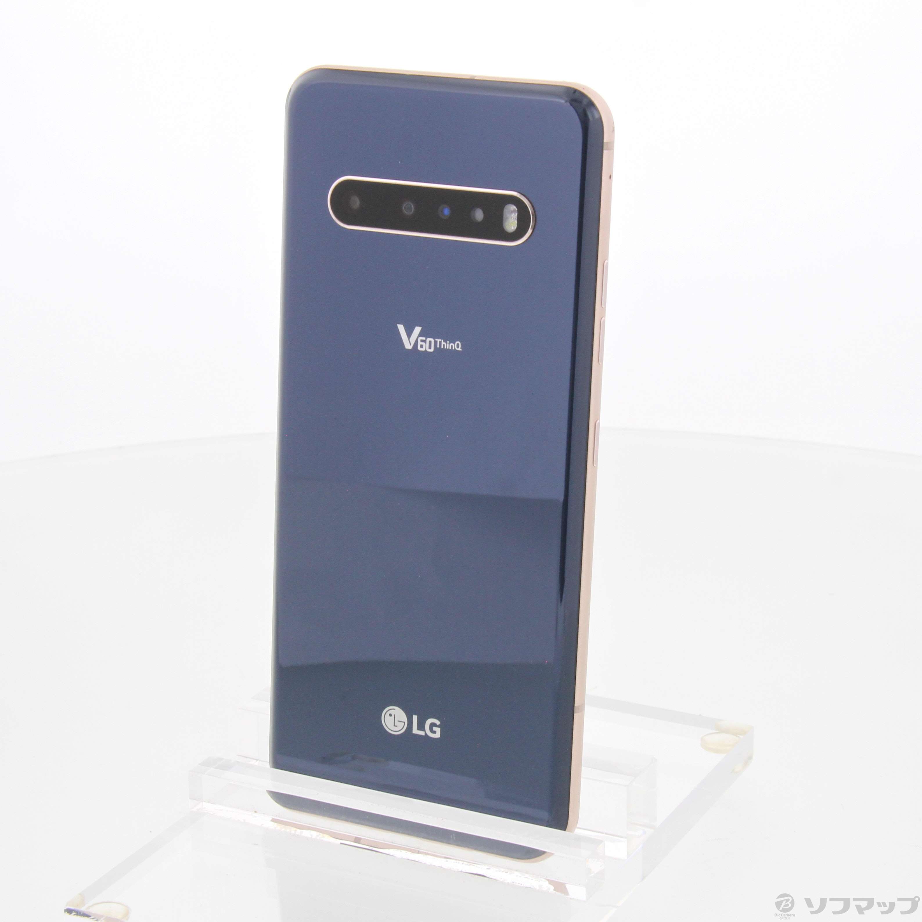 中古】LG V60 ThinQ 5G 128GB クラッシ-ブルー A001LG SoftBankロック解除SIMフリー  [2133049985781] - リコレ！|ビックカメラグループ ソフマップの中古通販サイト