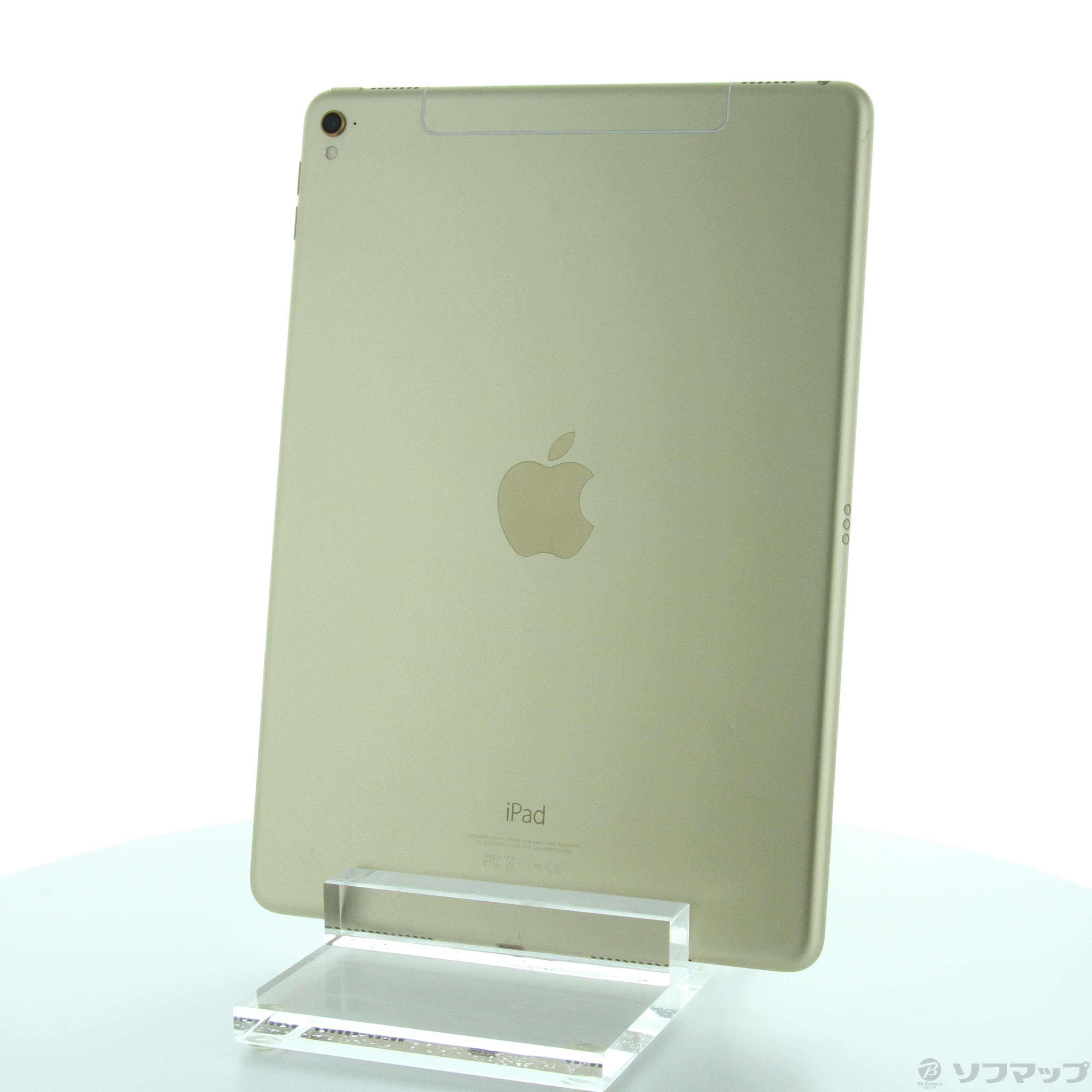 【中古】iPad Pro 9.7インチ 32GB ゴールド MLPY2J／A SIMフリー