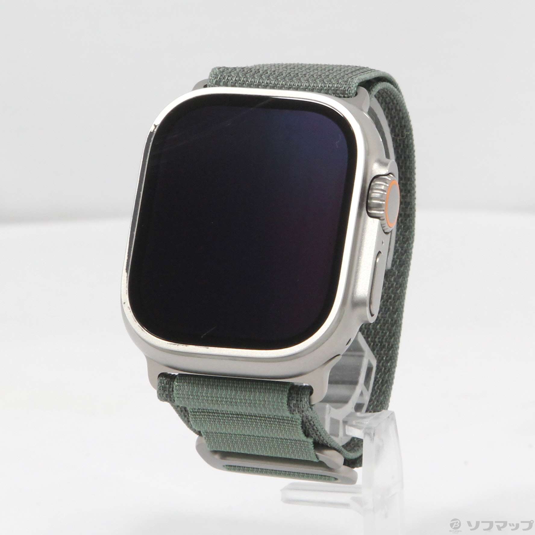 Apple Watch Ultra アルパインループ グリーン Mサイズ 純正品