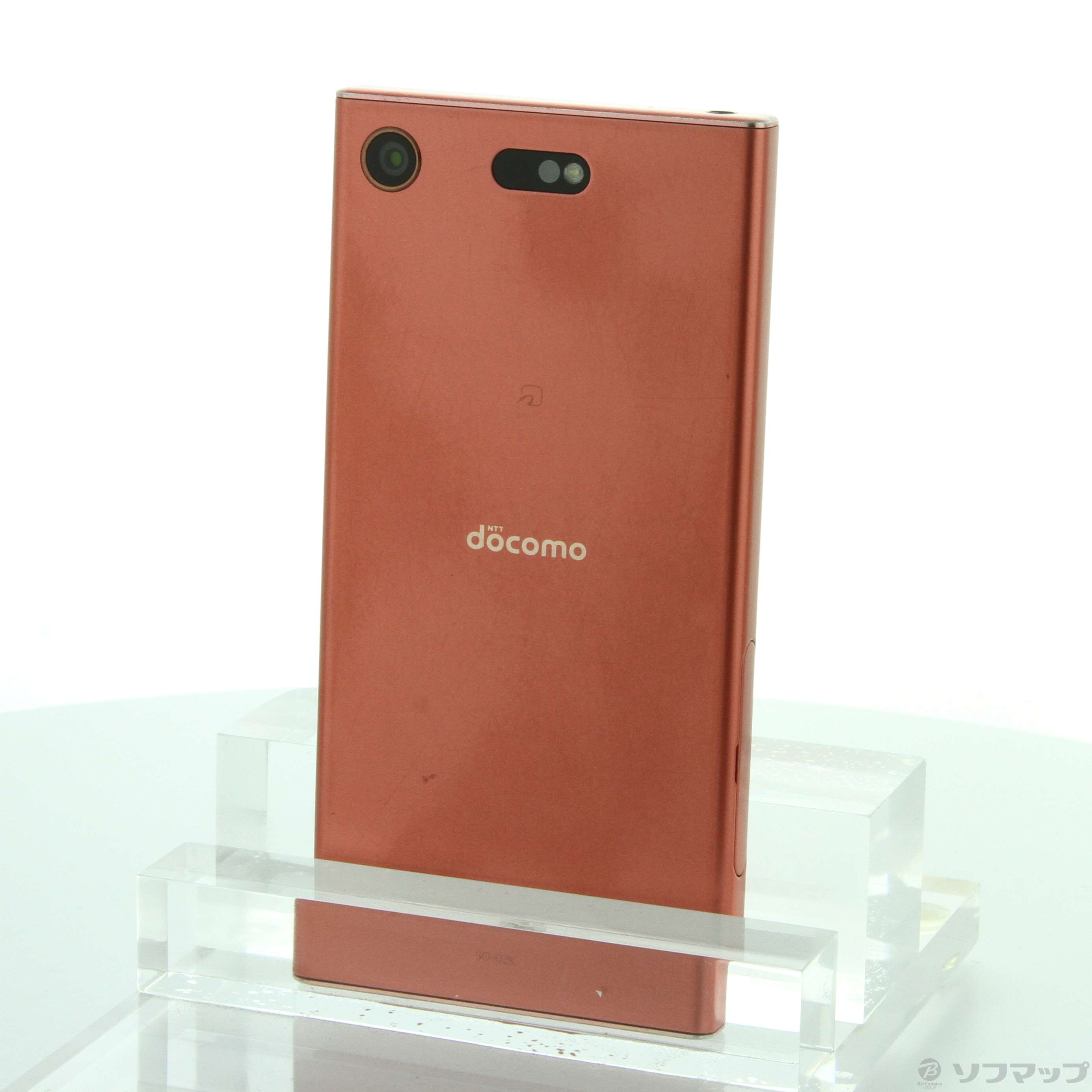 中古】Xperia XZ1 Compact 32GB トワイライトピンク SO-02K docomo