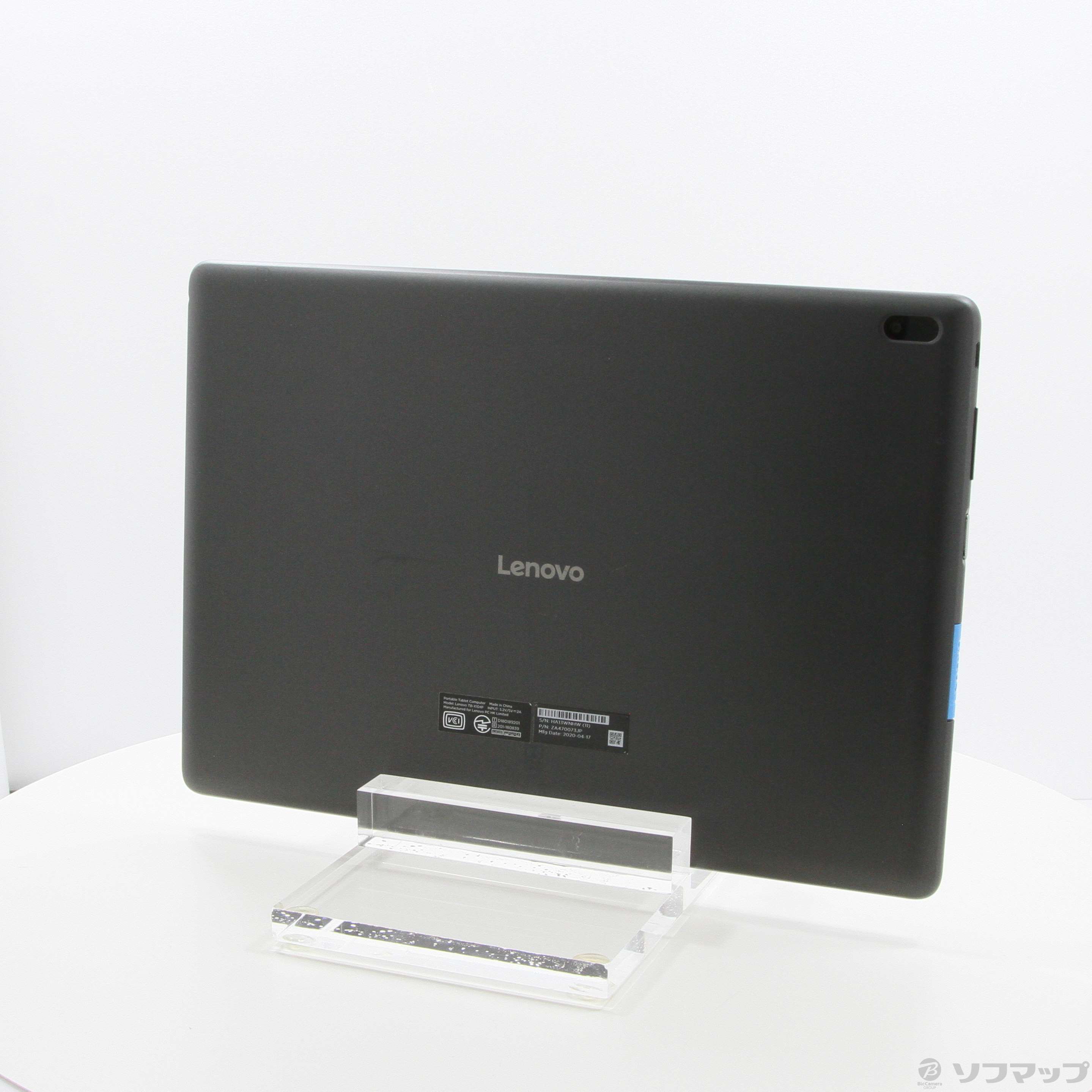 中古】Lenovo Tab E10 16GB スレートブラック ZA470073JP Wi-Fi