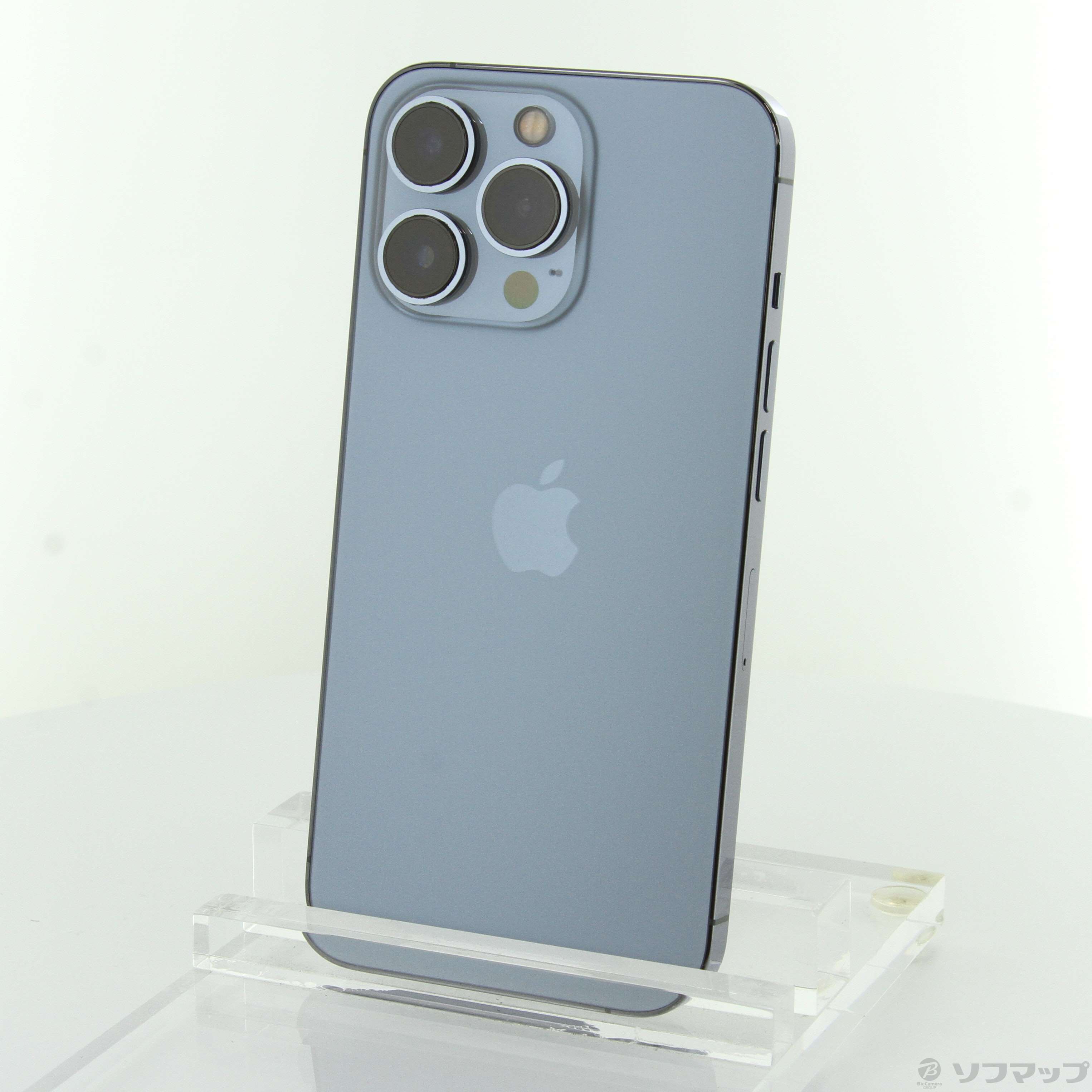 【中古】iPhone13 Pro 256GB シエラブルー MLUU3J／A SIMフリー