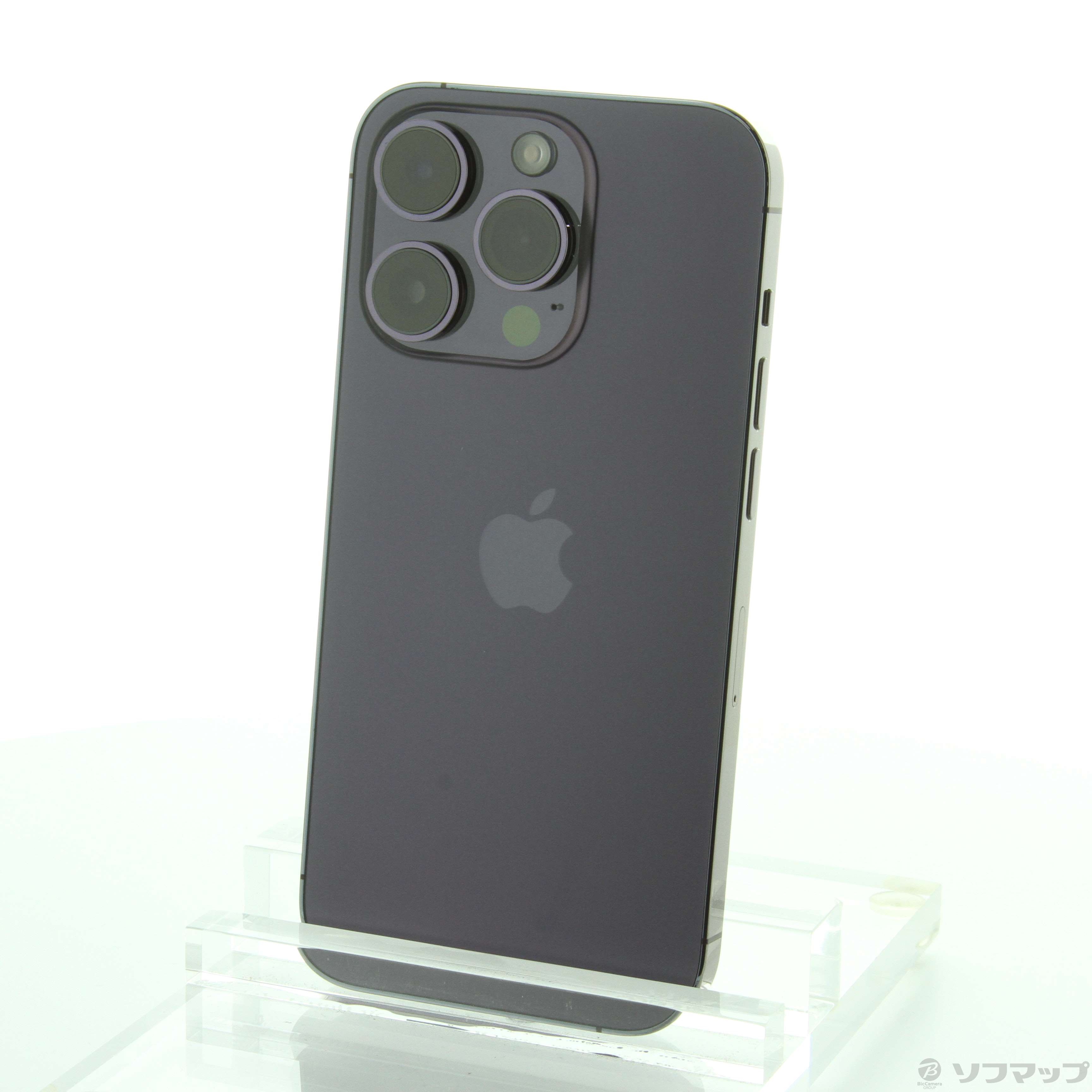 中古】セール対象品 iPhone14 Pro 256GB ディープパープル MQ1E3J／A