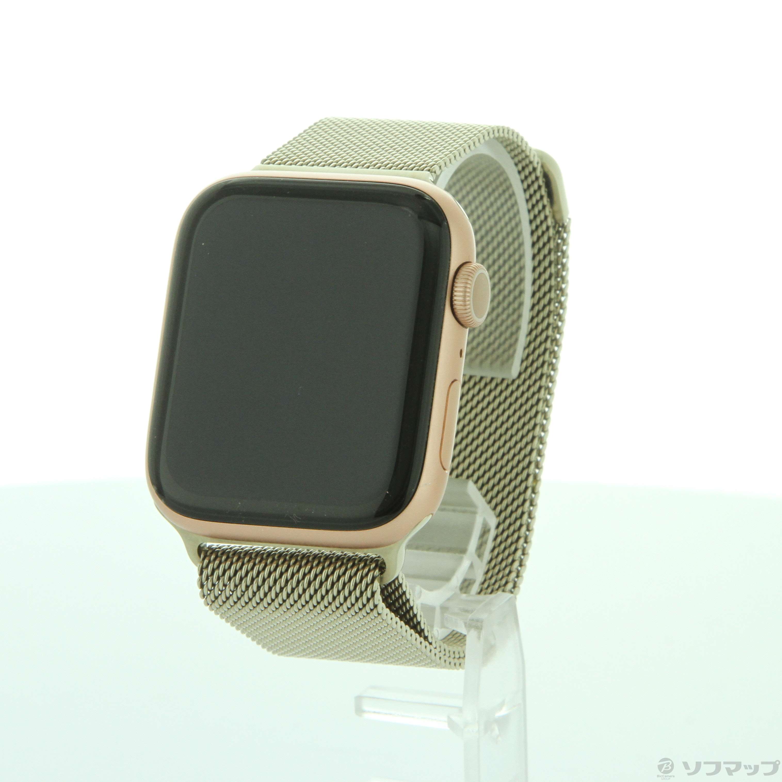 【中古】Apple Watch Series 6 GPS 44mm ゴールドステンレス 