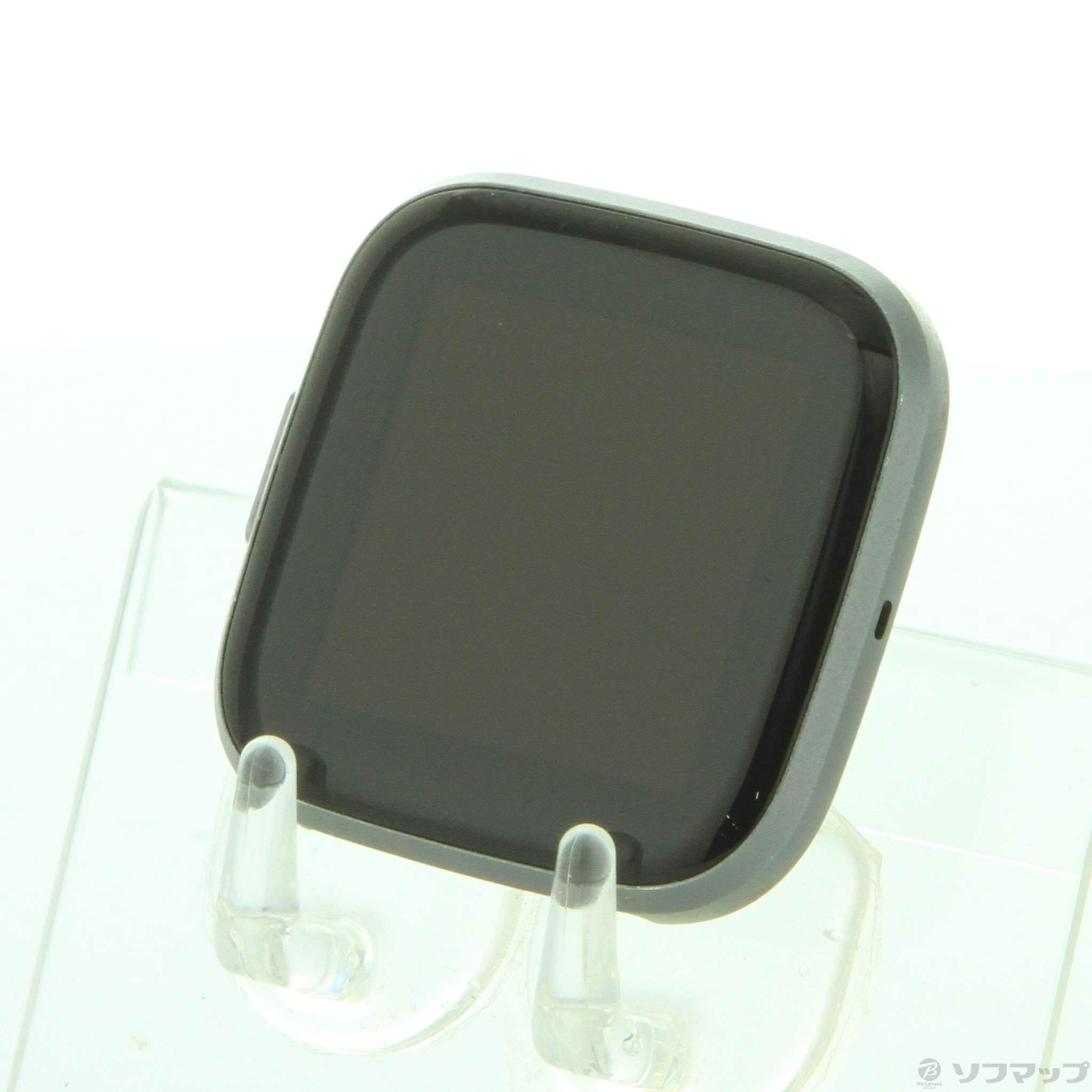 中古】Fitbit Versa 2 ブラック／カーボン FB507BKBK-FRCJK