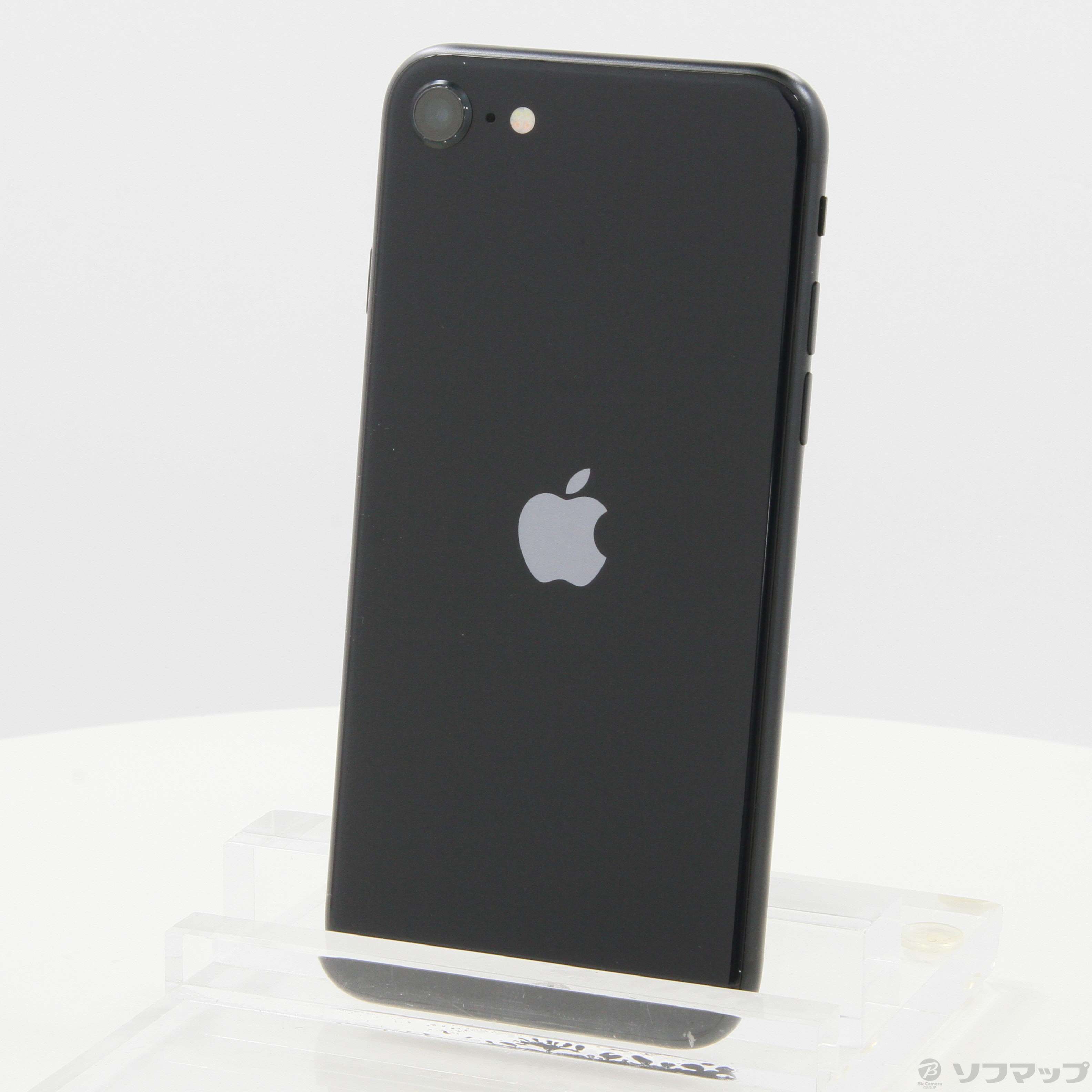 【中古】iPhone SE 第3世代 256GB ミッドナイト MMYJ3J／A SIM 