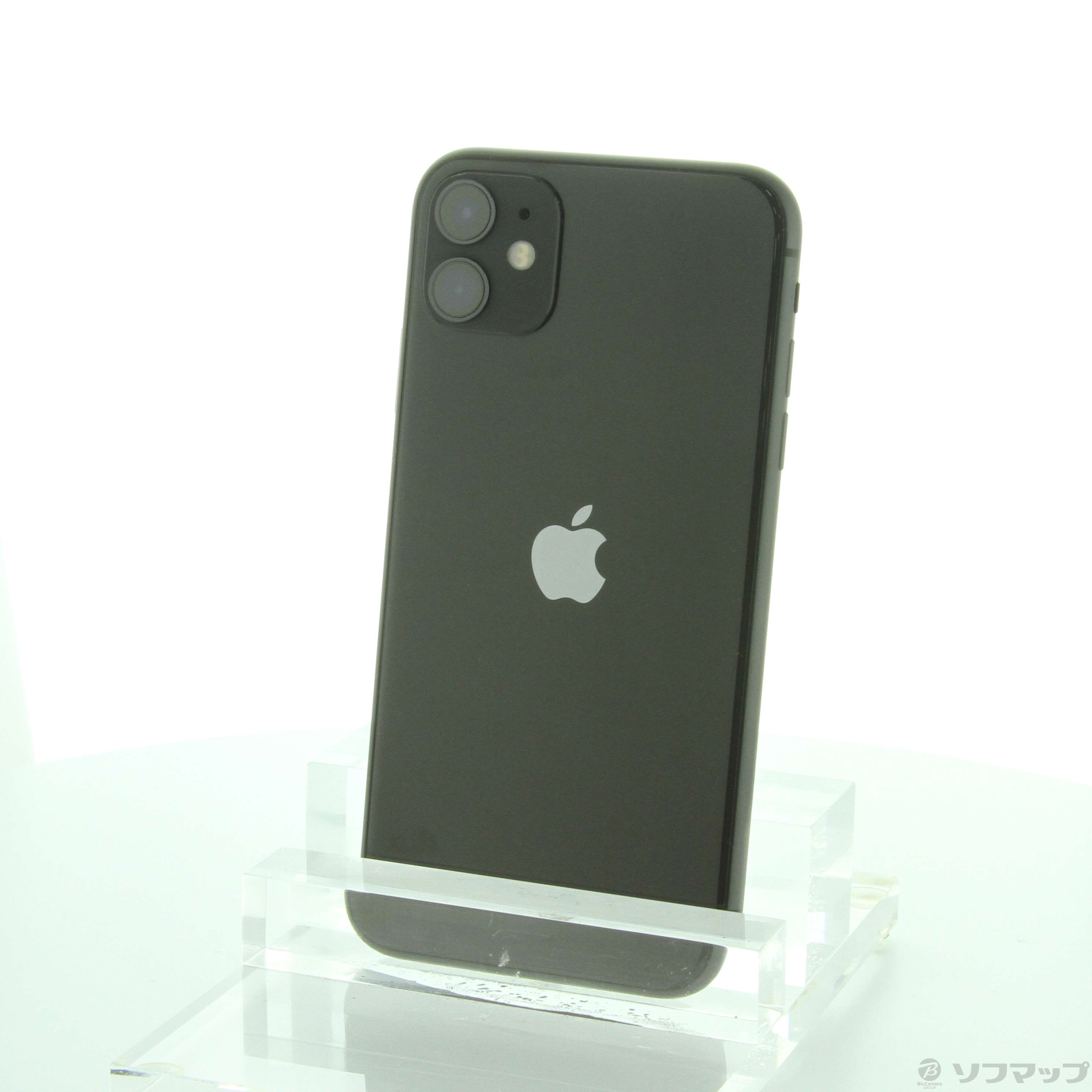 日本最大の iPhone 11 MHDA3J/A ブラック スマートフォン本体