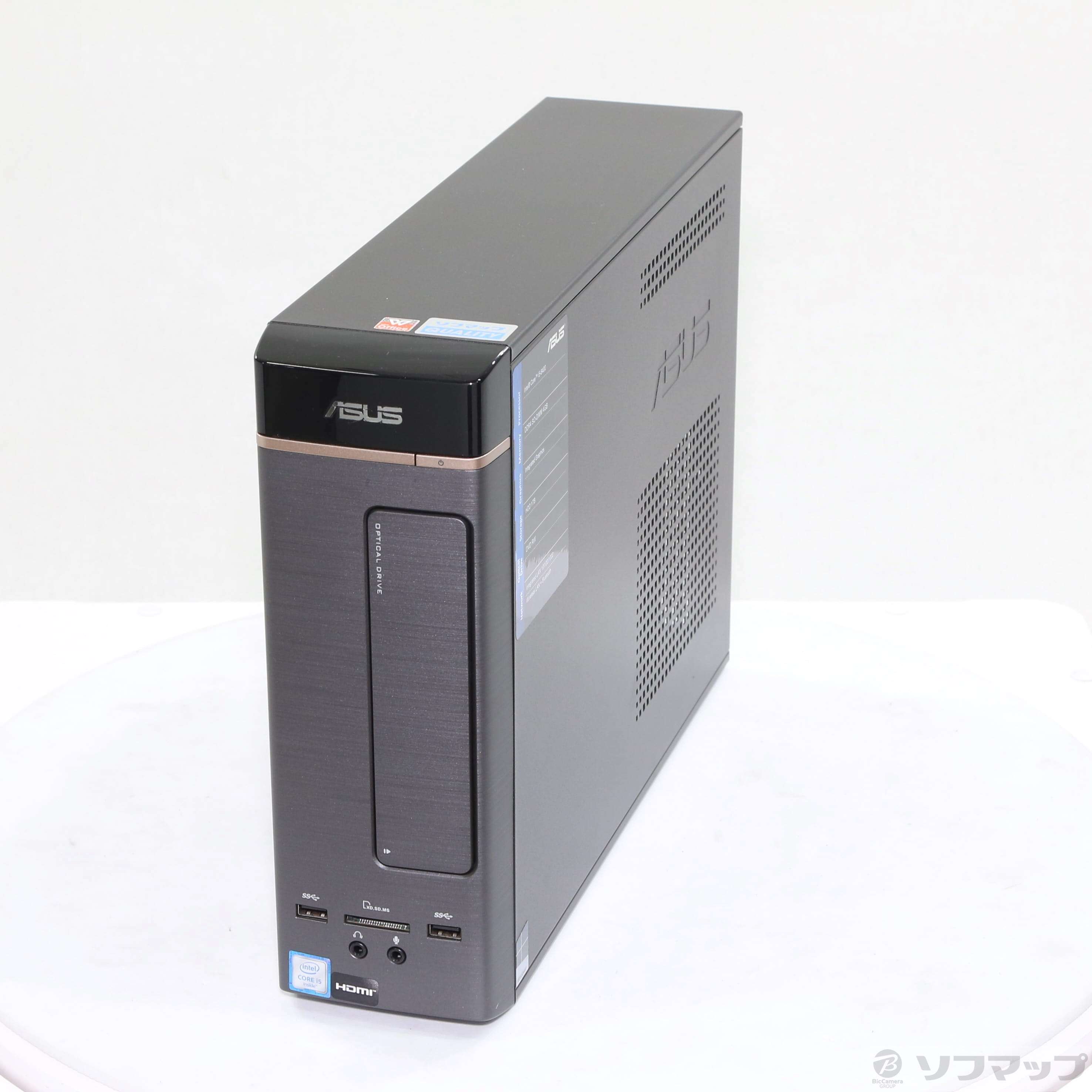 VivoPC K20CD K20CD-I56400 ブラック 〔Windows 10〕