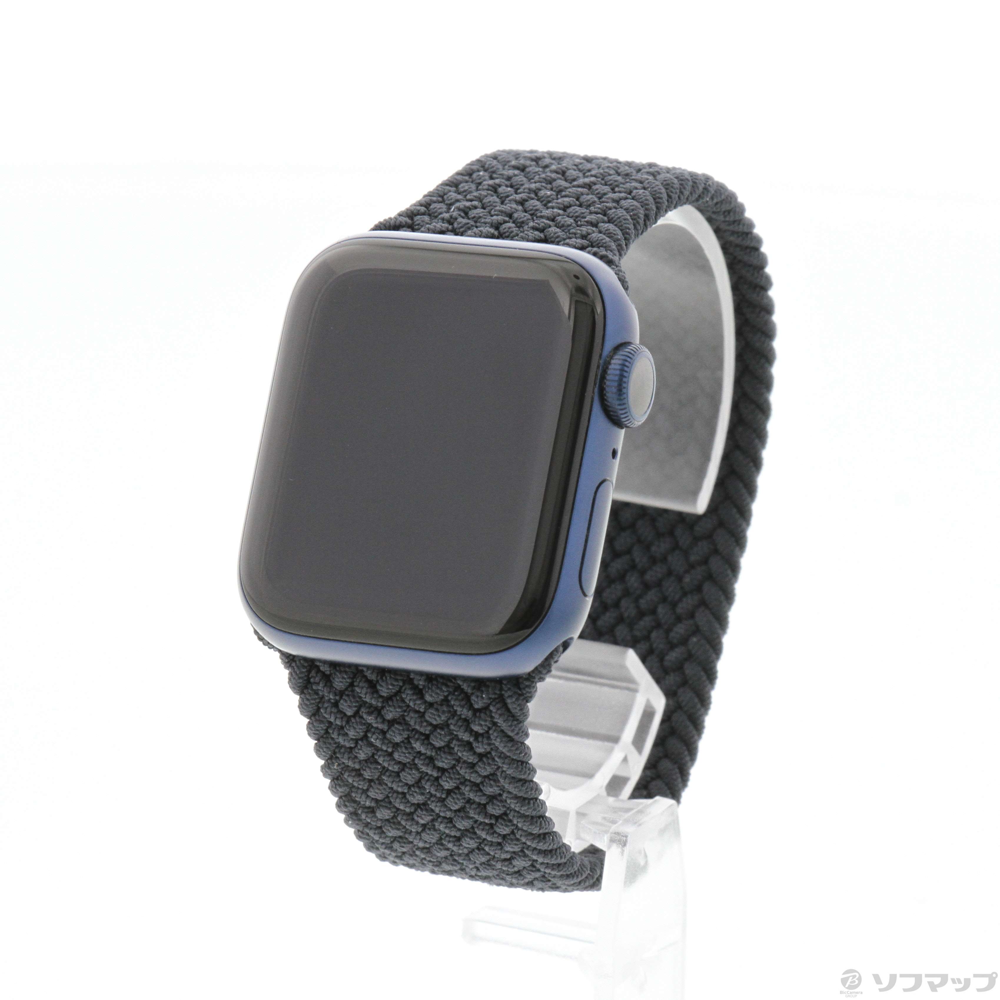 【中古】Apple Watch Series 6 GPS 40mm ブルーアルミニウムケース チャコールブレイデッドソロループ  [2133051106860] - リコレ！|ビックカメラグループ ソフマップの中古通販サイト