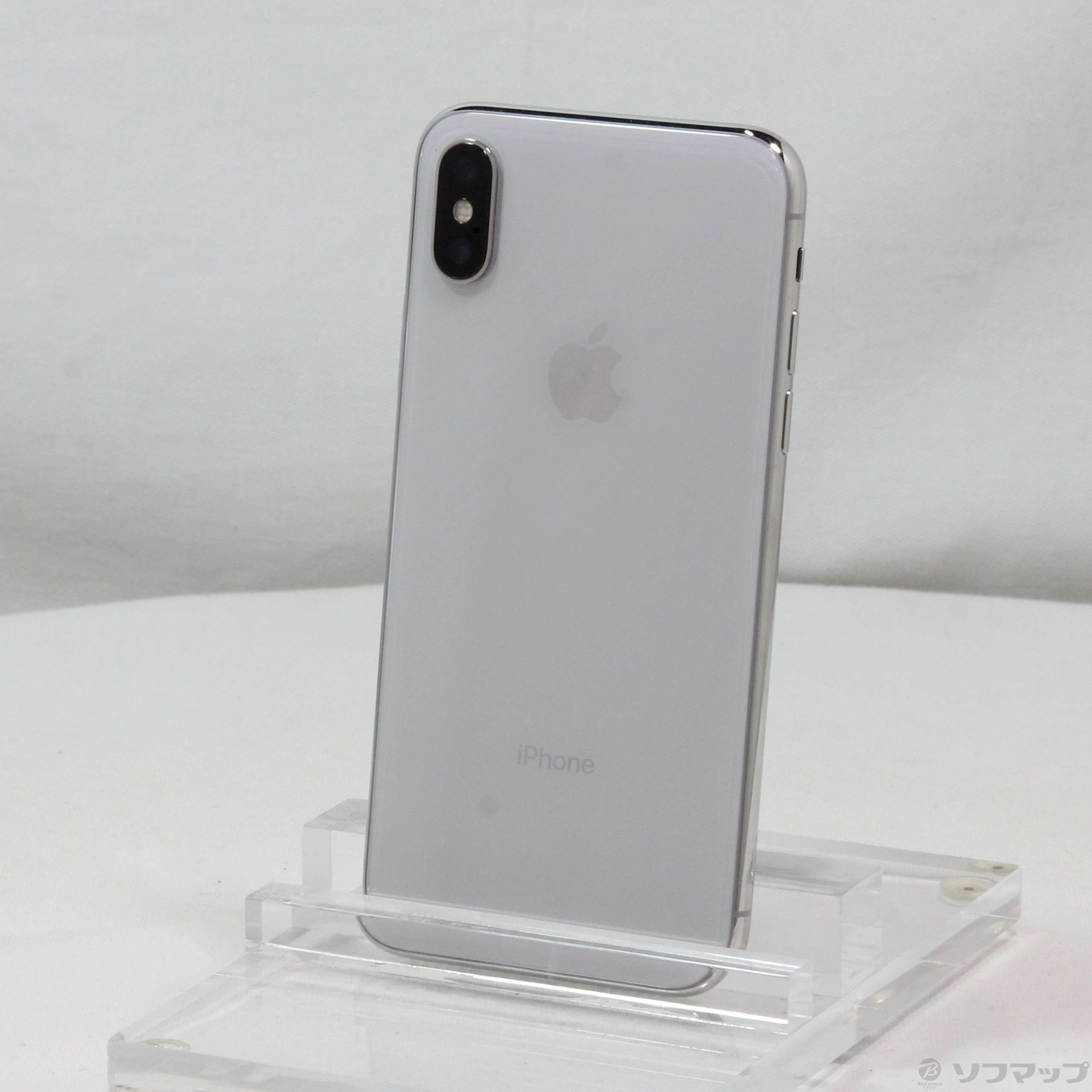 中古】iPhoneX 64GB シルバー MQAY2J／A SIMフリー [2133051224083 