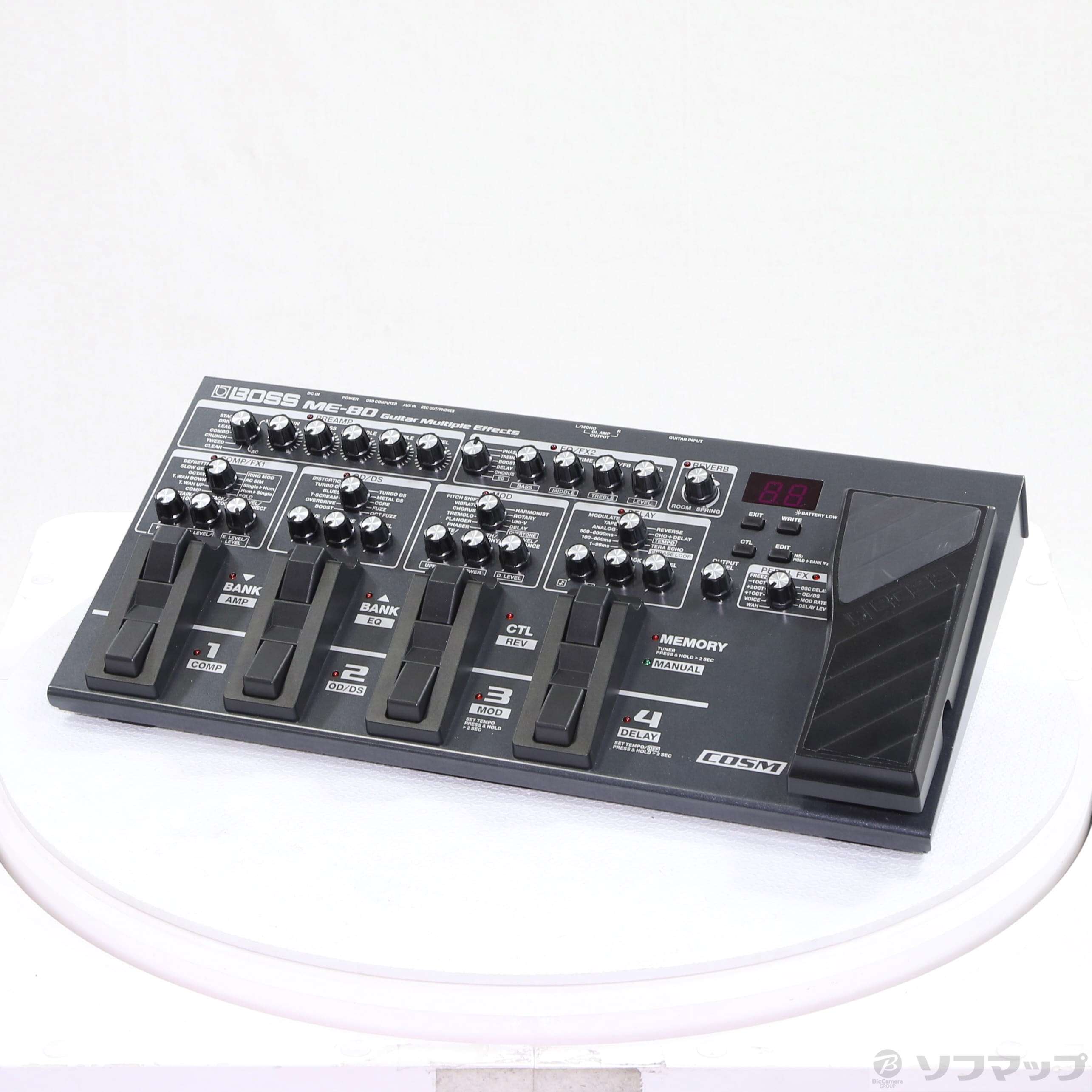 【中古】BOSS ME-80 [2133051359631] - 法人専用リコレ！|ソフマップの法人専用中古通販サイト