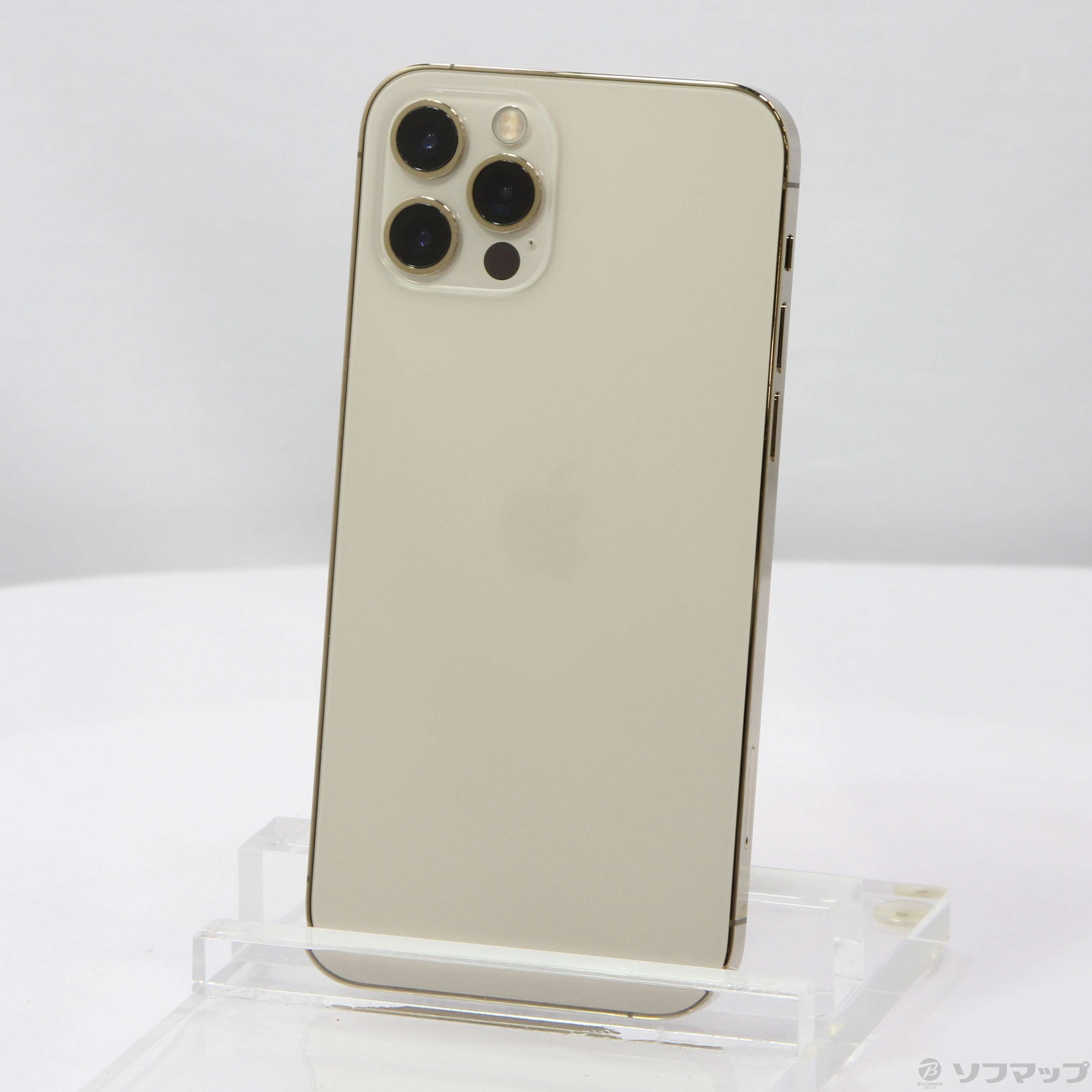 【中古】iPhone12 Pro 128GB ゴールド MGM73J／A SIMフリー 