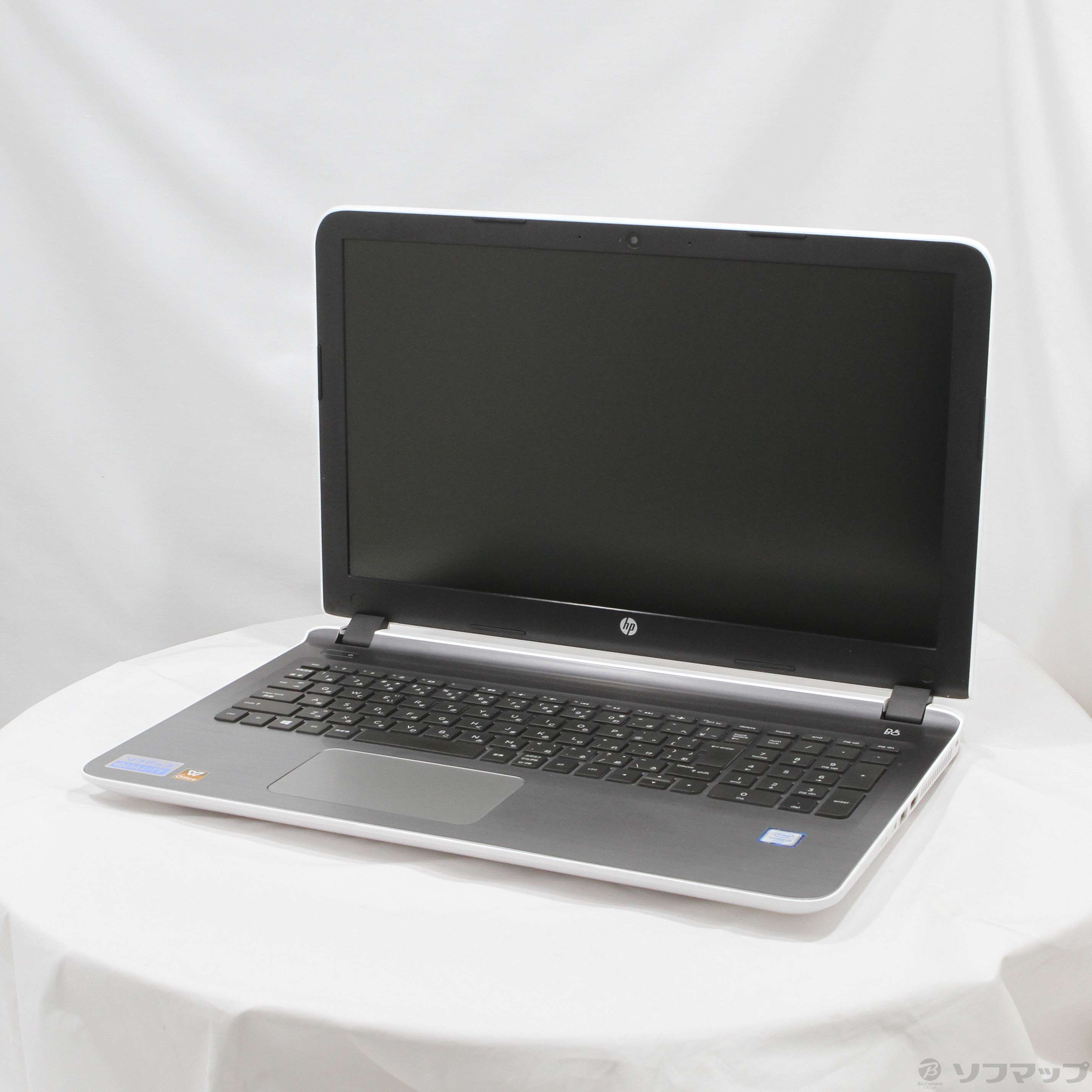 格安安心パソコン HP Pavilion 15-ab255TU 〔Windows 10〕 ［Core i5 6200U  (2.3GHz)／4GB／HDD1TB／15.6インチワイド］