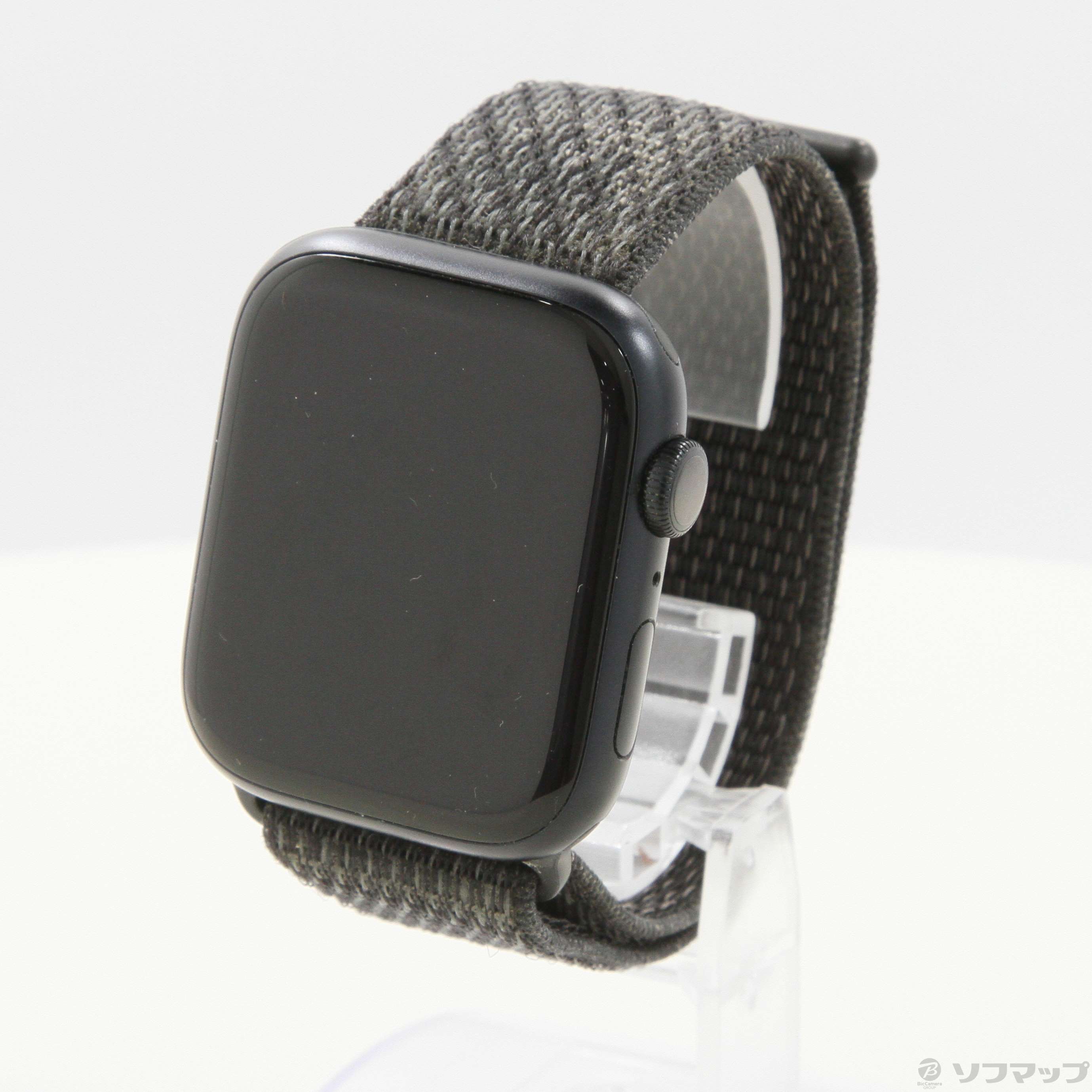 中古】Apple Watch Series 7 Nike GPS 45mm ミッドナイトアルミニウムケース ブラックNikeスポーツループ  [2133051532836] - リコレ！|ビックカメラグループ ソフマップの中古通販サイト