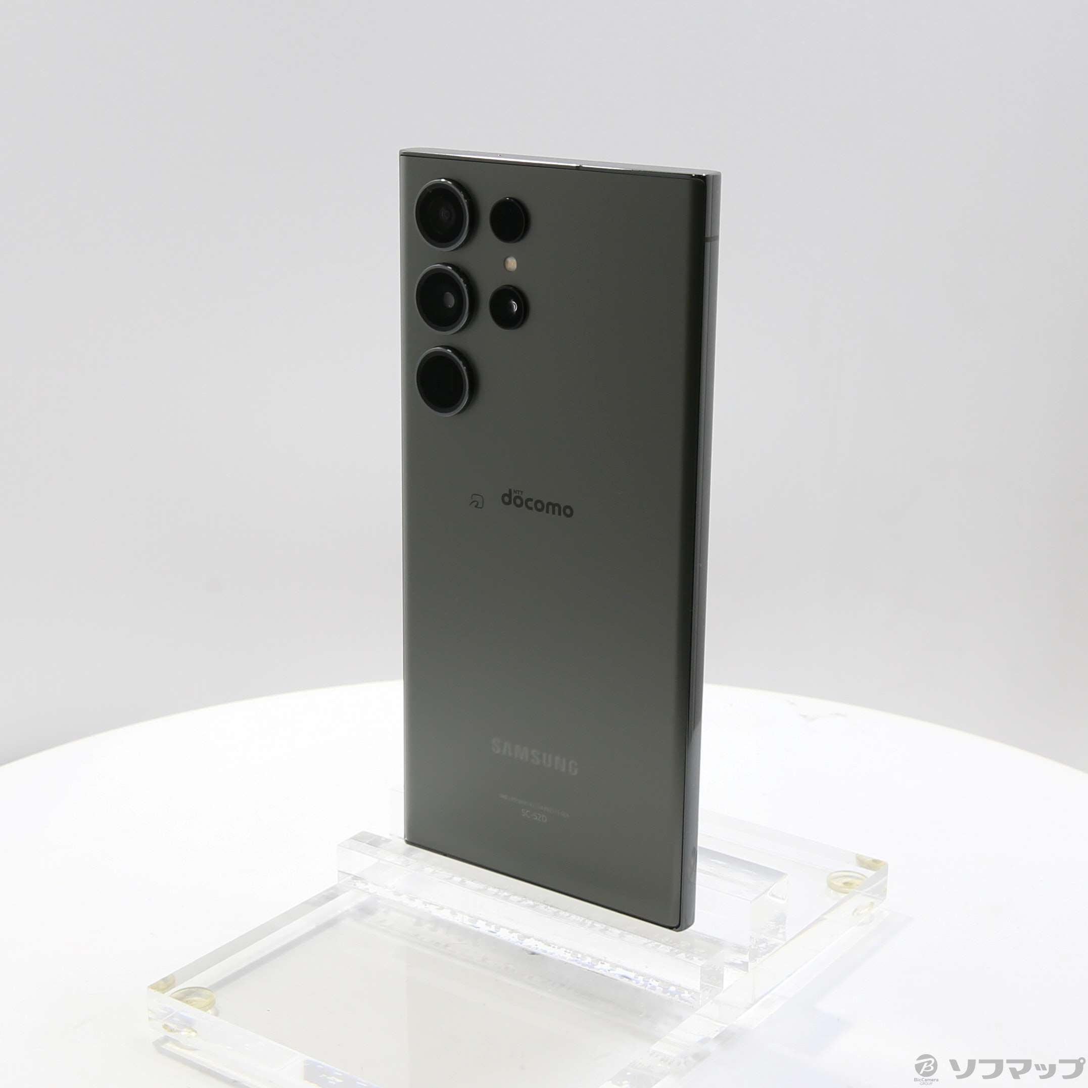 【中古】Galaxy S23 Ultra 256GB グリーン SC-52D docomoロック 