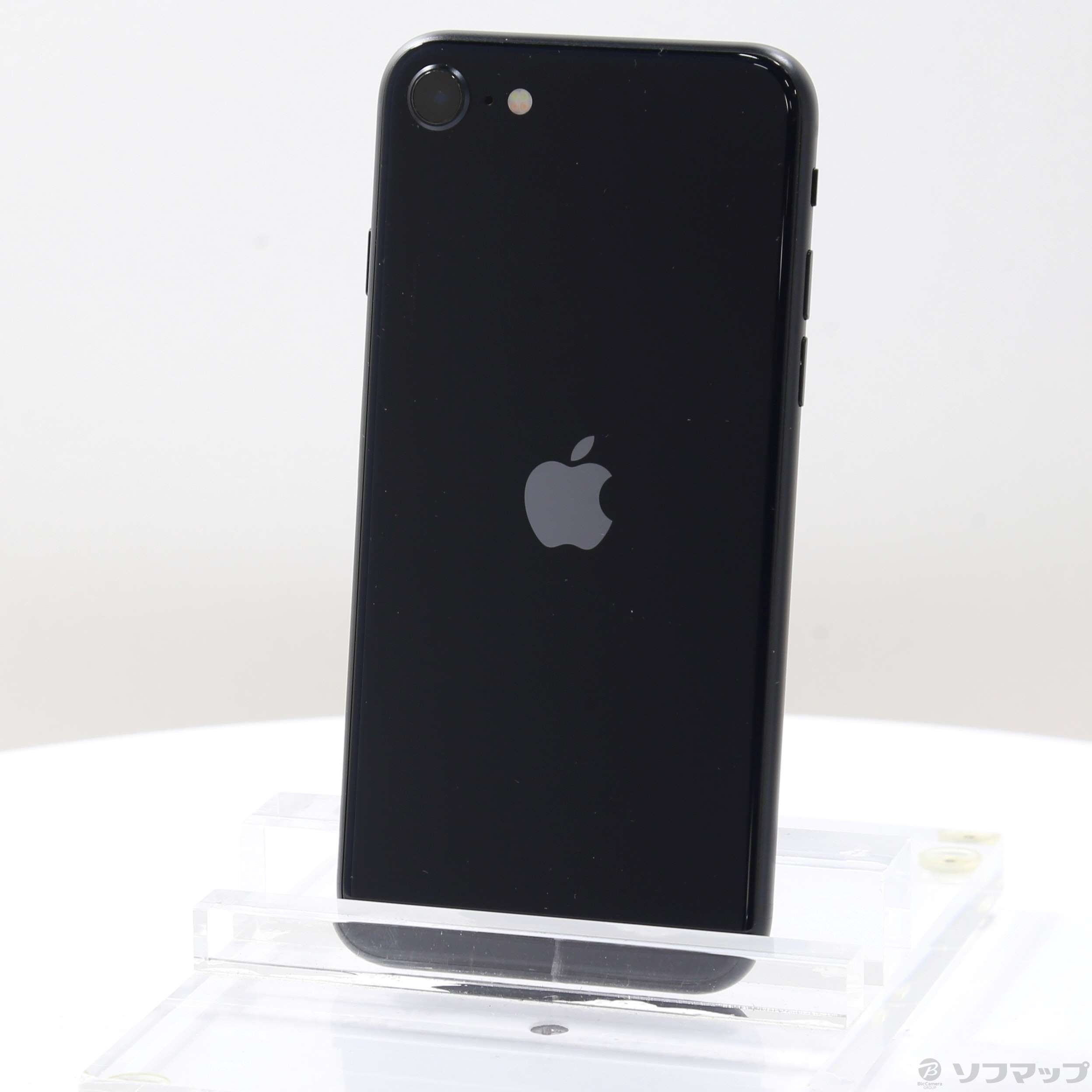 【中古】iPhone SE 第3世代 128GB ミッドナイト MMYF3J／A SIM 