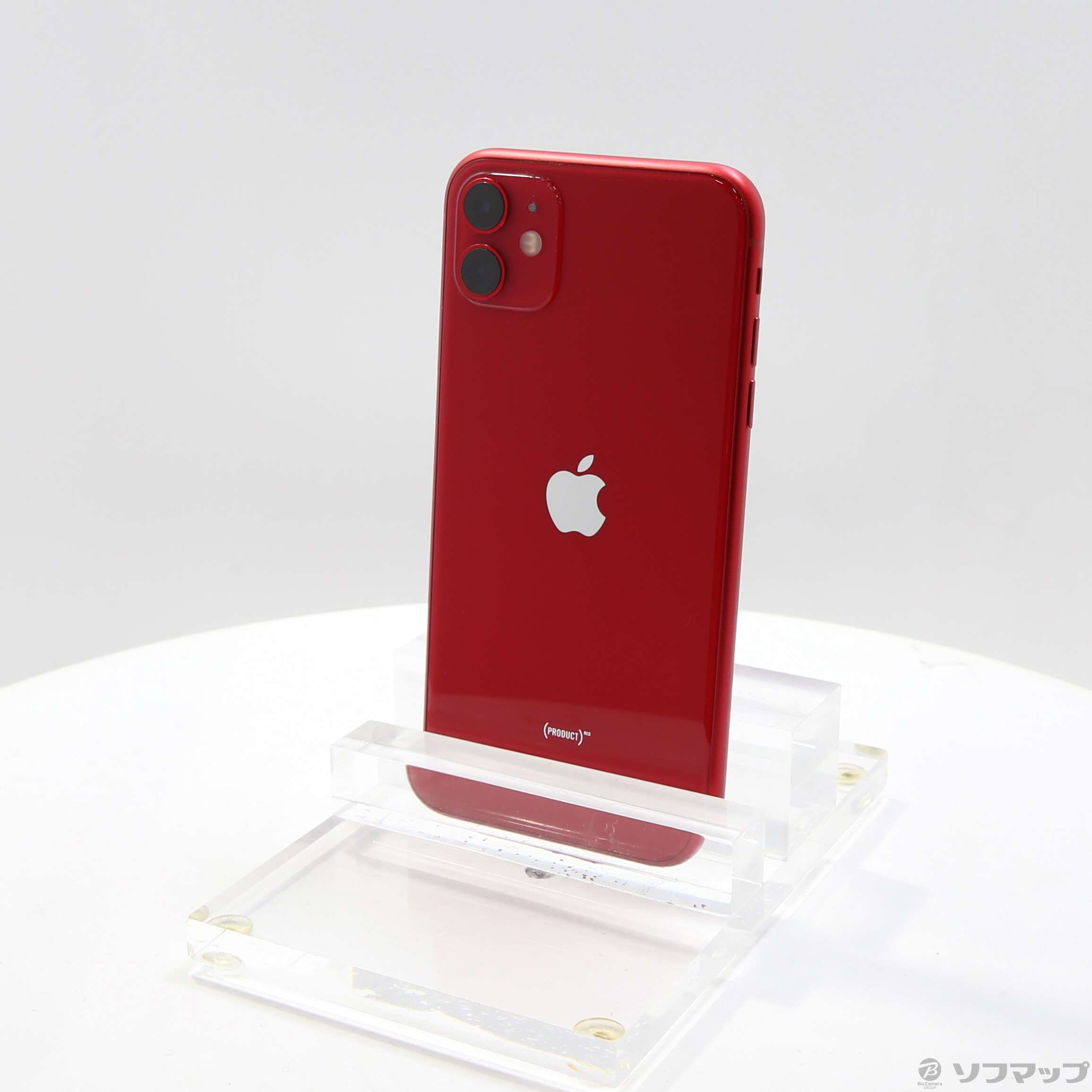 【中古】iPhone11 128GB プロダクトレッド MWM32J／A SIMフリー [2133051666364] -  リコレ！|ビックカメラグループ ソフマップの中古通販サイト