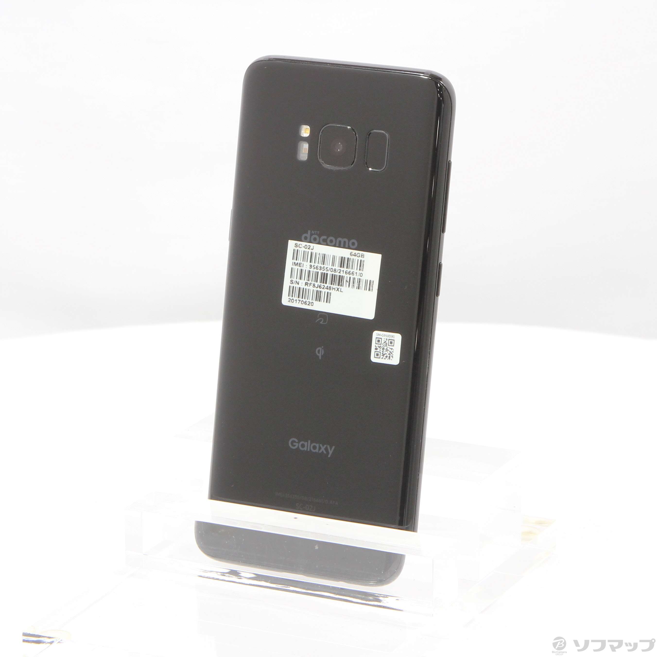 Galaxy S8 64GB ミッドナイトブラック SC-02J docomoロック解除SIMフリー