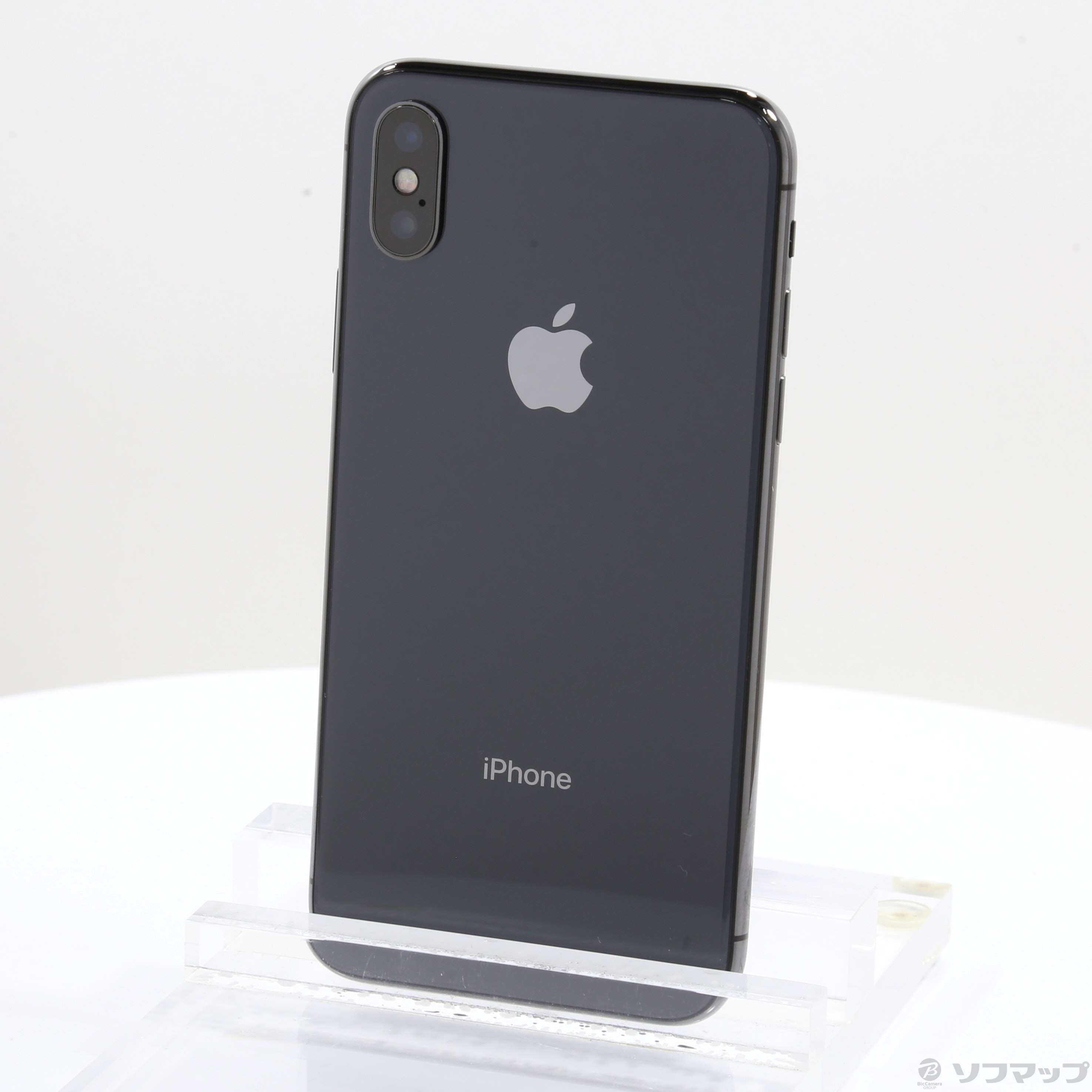 中古】iPhoneX 256GB スペースグレイ MQC12J／A SoftBank