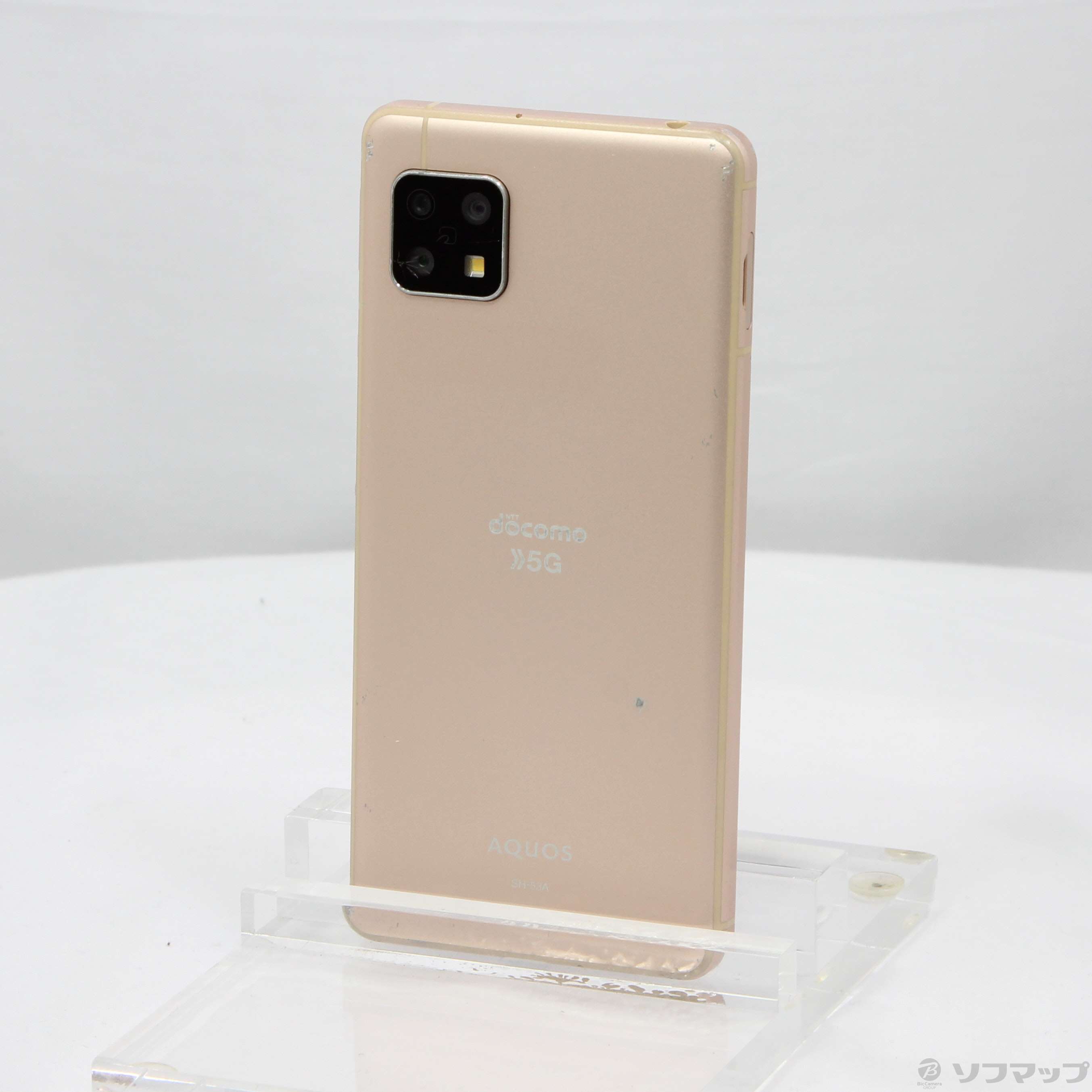 中古】AQUOS sense5G 64GB ライトカッパー SH-53A docomoロック解除SIMフリー [2133051933169] -  リコレ！|ビックカメラグループ ソフマップの中古通販サイト