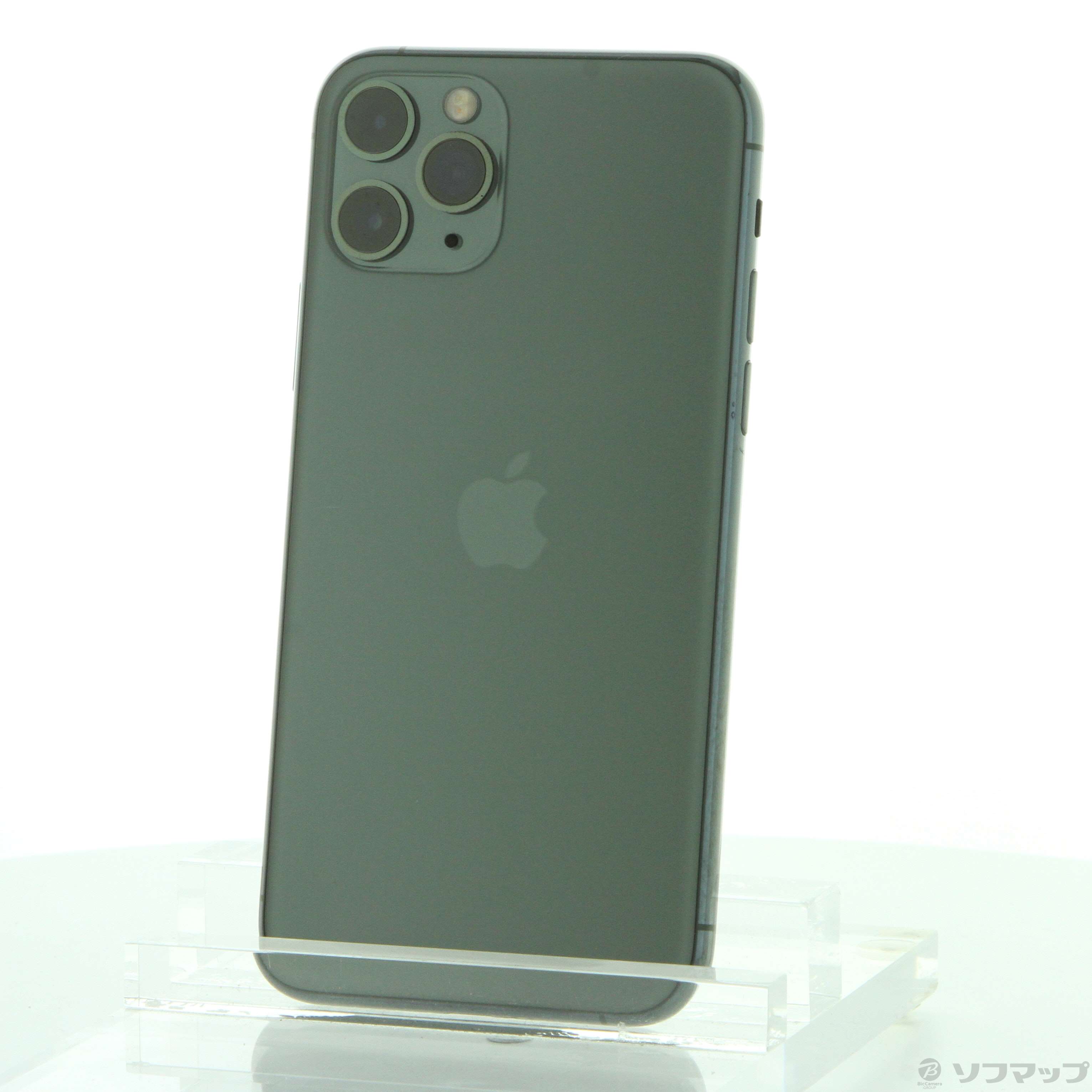 中古】iPhone11 Pro 256GB ミッドナイトグリーン MWCC2J／A SIMフリー [2133051936580] -  リコレ！|ビックカメラグループ ソフマップの中古通販サイト