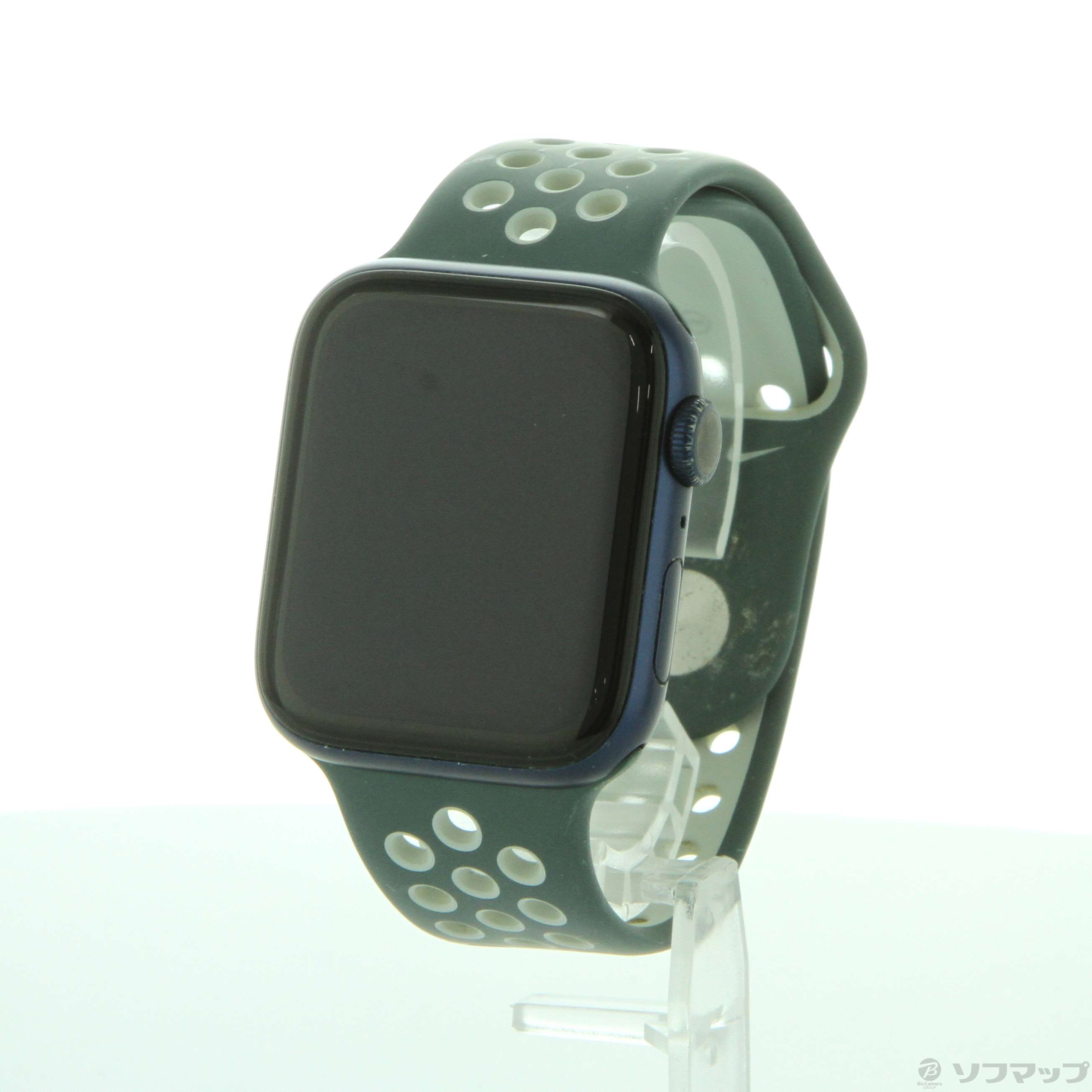 中古】Apple Watch Series 6 GPS 44mm ブルーアルミニウムケース ...