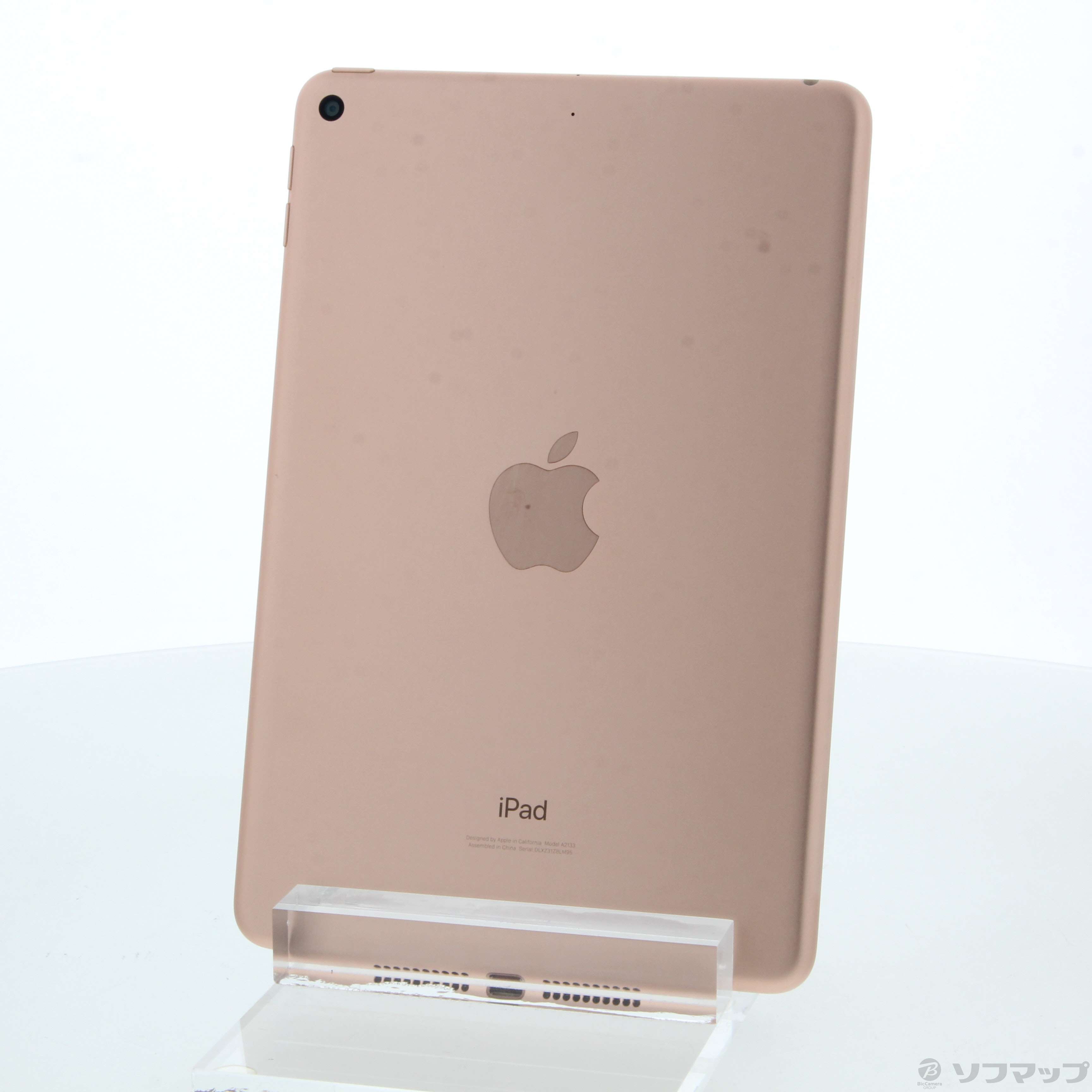 中古】iPad mini 第5世代 64GB ゴールド MUQY2J／A Wi-Fi ...