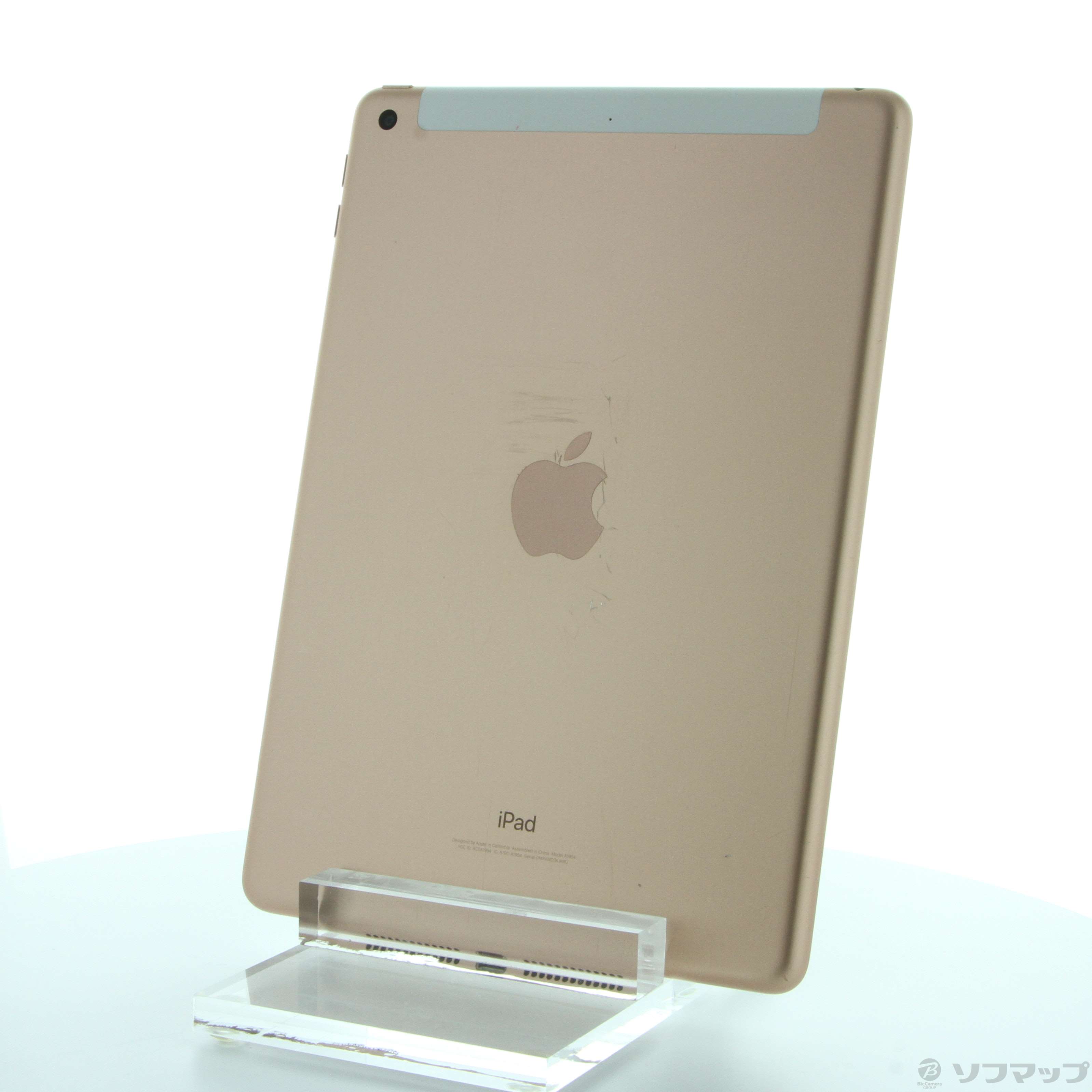 【中古】iPad 第6世代 32GB ゴールド MRM02J／A auロック解除SIMフリー ［9.7インチ液晶／A10 Fusion］  [2133052101451] - リコレ！|ビックカメラグループ ソフマップの中古通販サイト