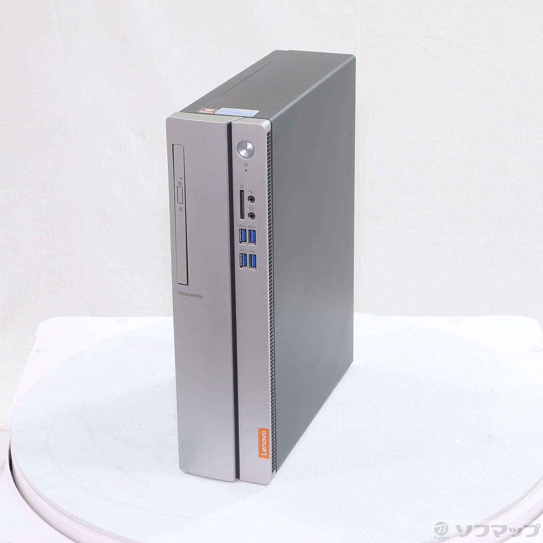 【中古】Ideacentre 510S 90GB00D8JP シルバー+ブラック 〔Windows 10〕 ［Core-i5-7400  (3GHz)／8GB／HDD1TB／］ [2133052122012] - 法人専用リコレ！|ソフマップの法人専用中古通販サイト