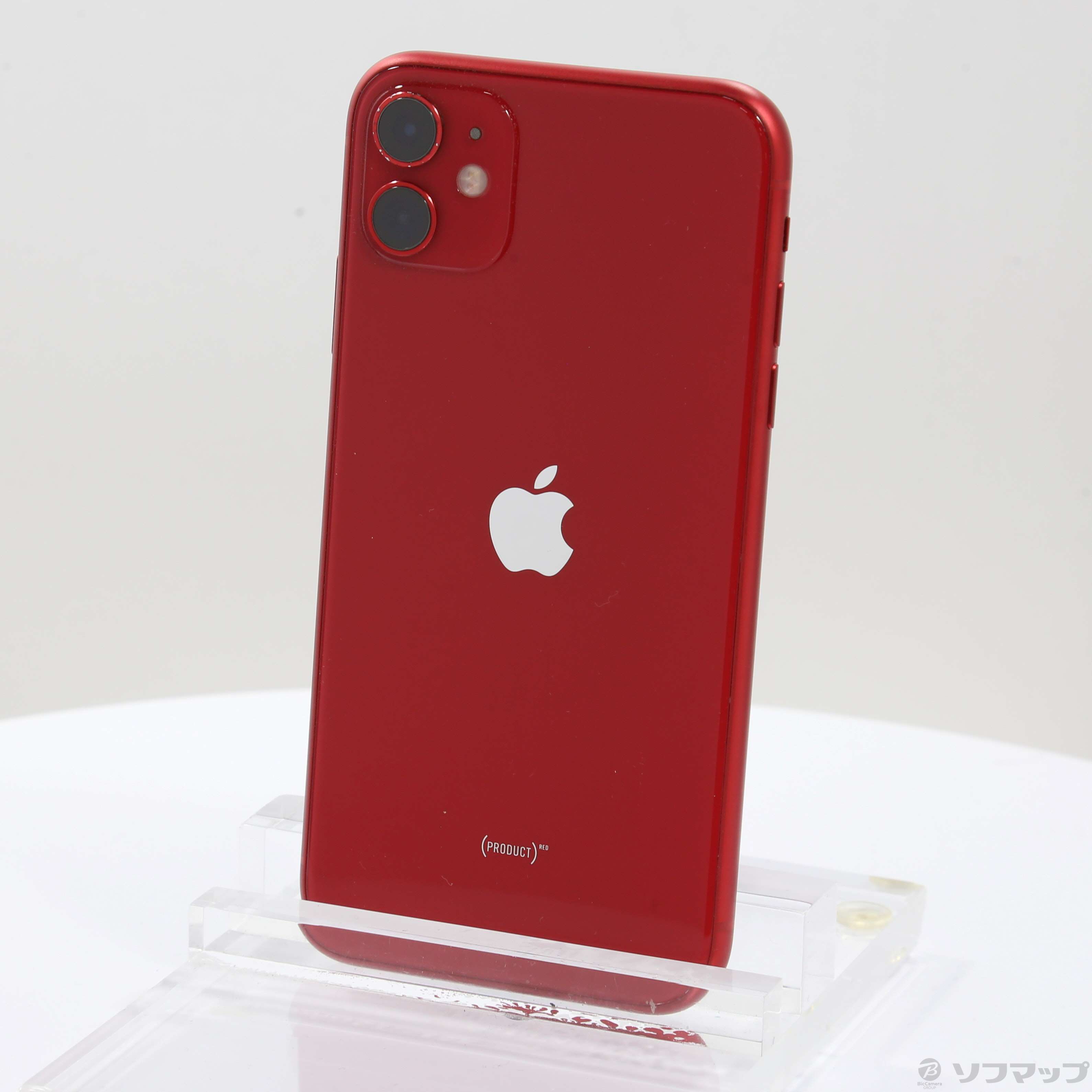 SIMフリー Apple 大きかっ アップル iPhone11 128GB プロダクトレッド NWM32J/A 交換品 docomo 〇判定 【