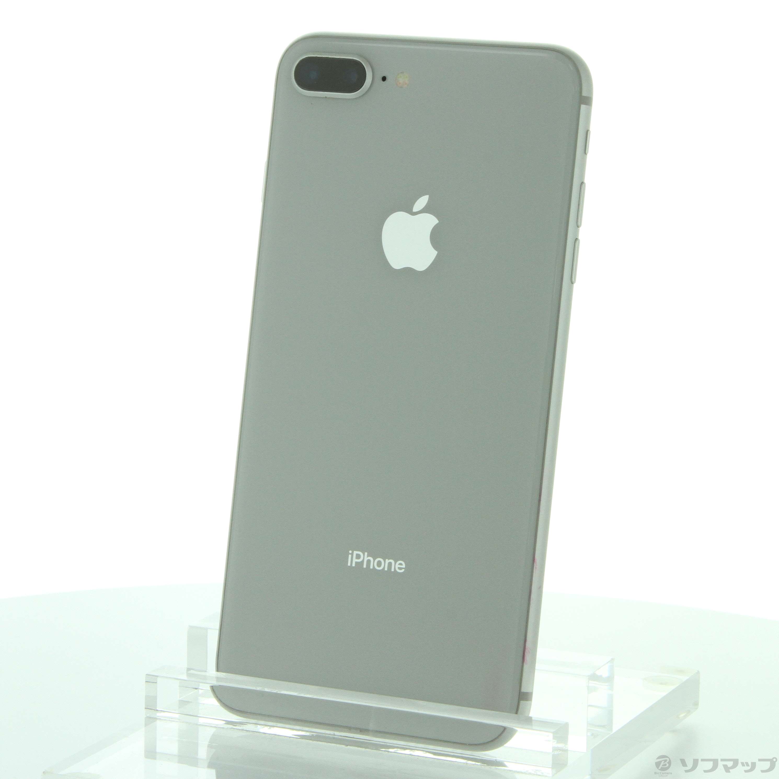 中古】iPhone8 Plus 64GB シルバー NQ9L2J／A SIMフリー