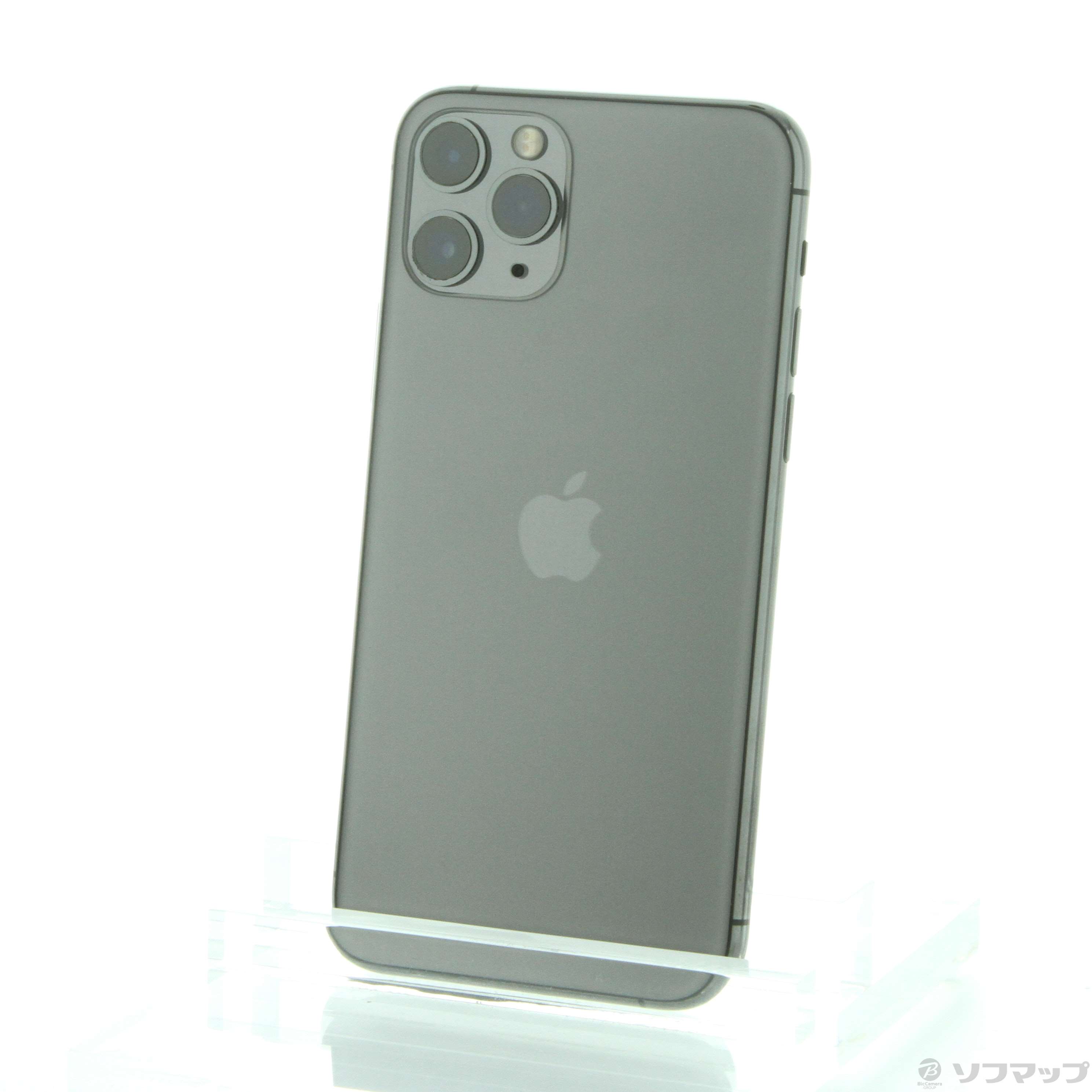 中古】iPhone11 Pro 256GB スペースグレイ MWC72J／A SIMフリー 