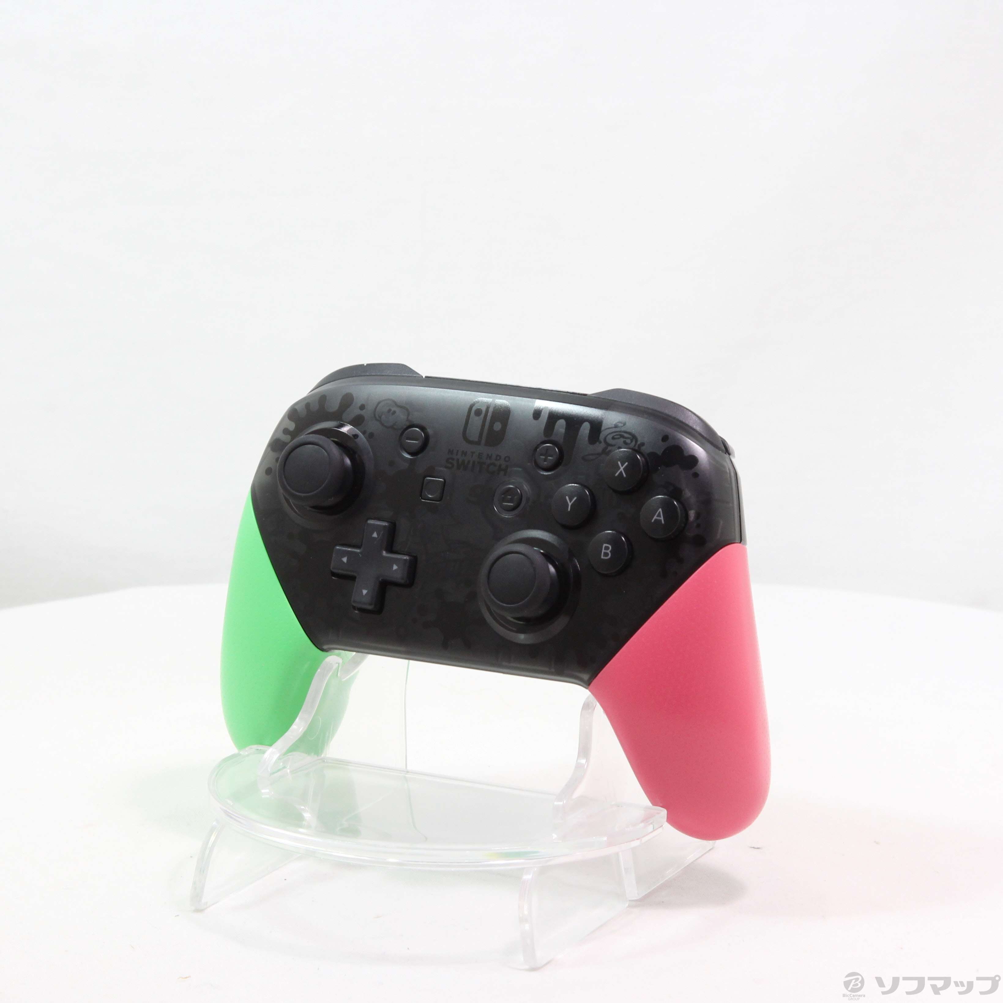 【中古】Nintendo Switch Proコントローラー スプラトゥーン2 