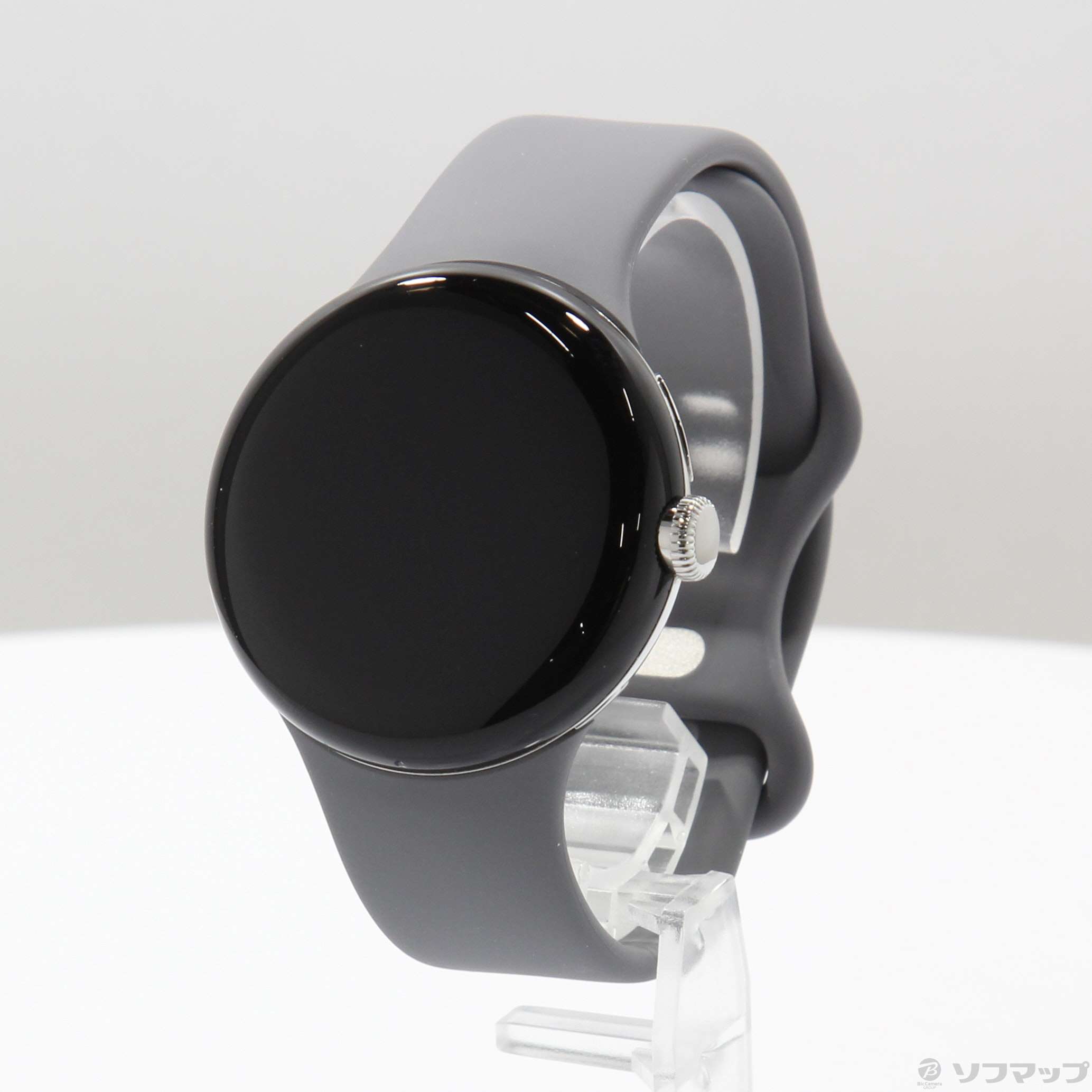 中古】Google Pixel Watch Polished Silver ステンレス ケース 