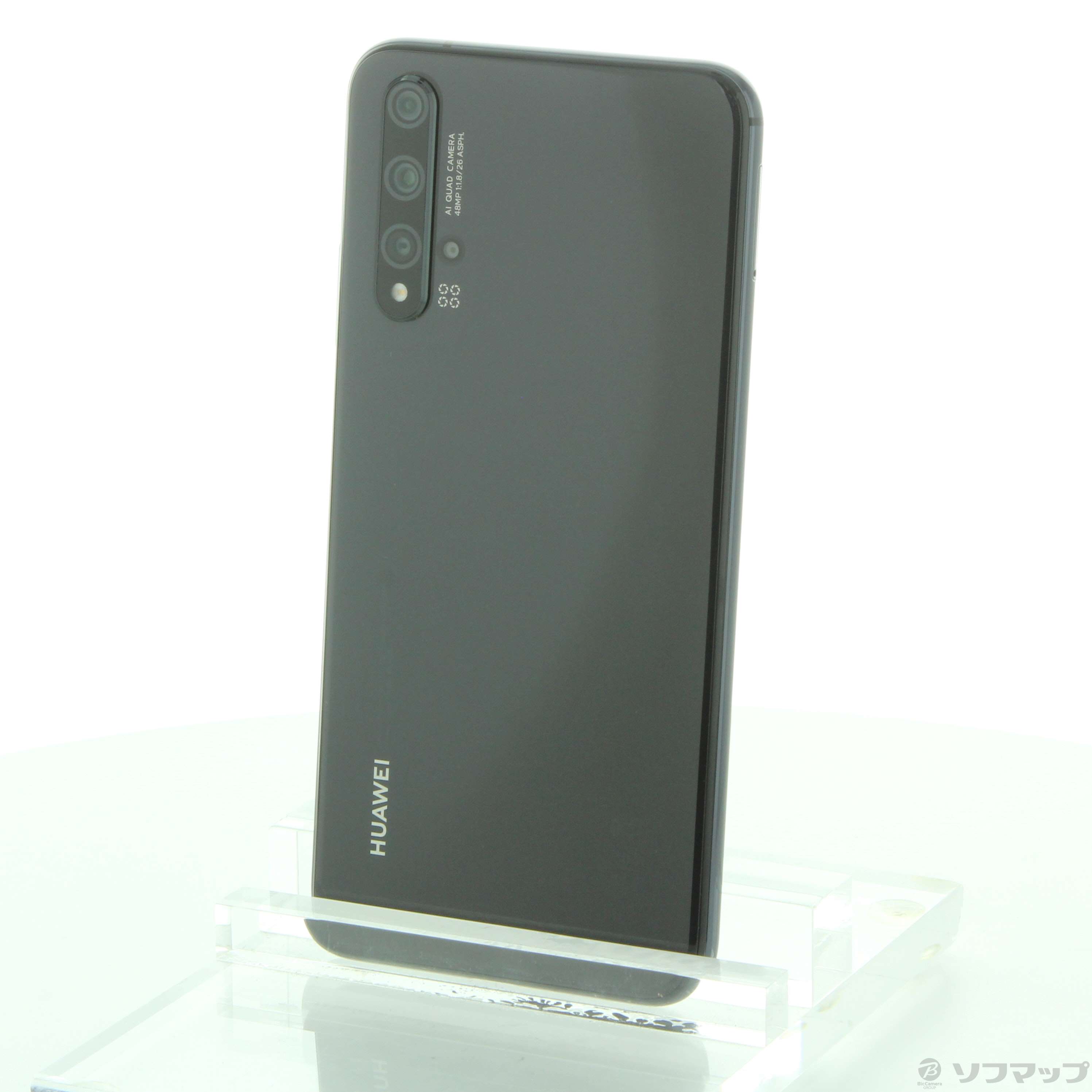 中古】HUAWEI nova 5T 128GB ブラック NOVA5TBLACK SIMフリー [2133052614623] -  リコレ！|ビックカメラグループ ソフマップの中古通販サイト