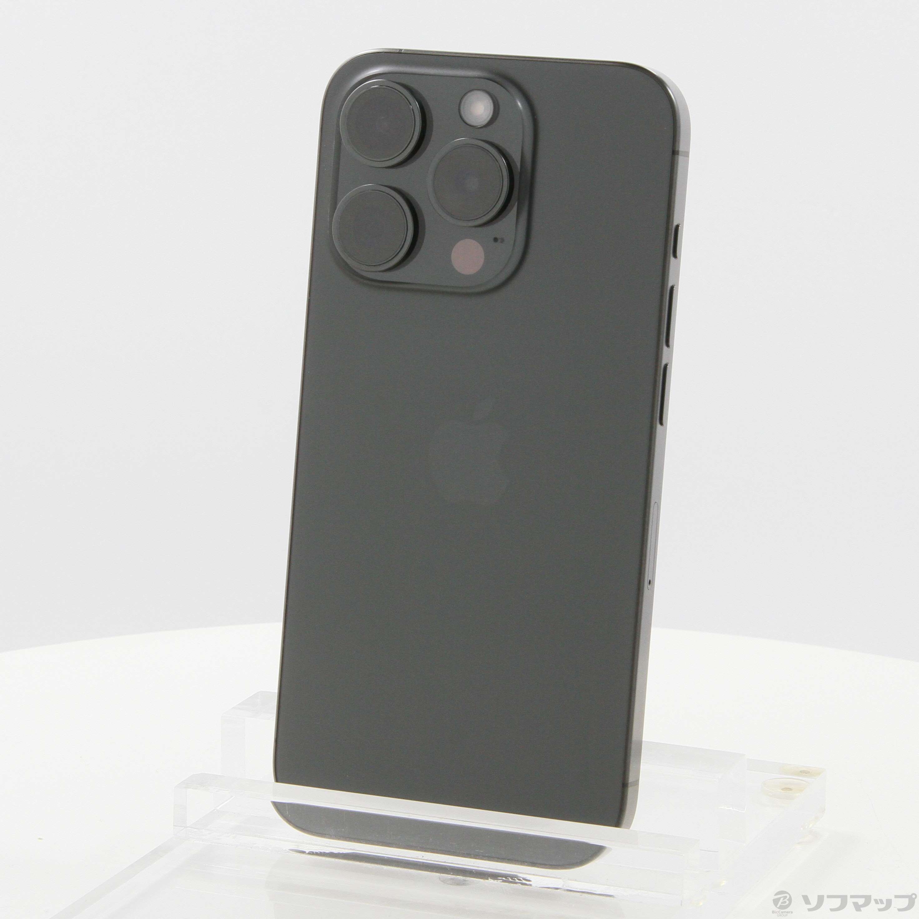 中古】iPhone15 Pro 256GB ブラックチタニウム MTUC3J／A SIMフリー 