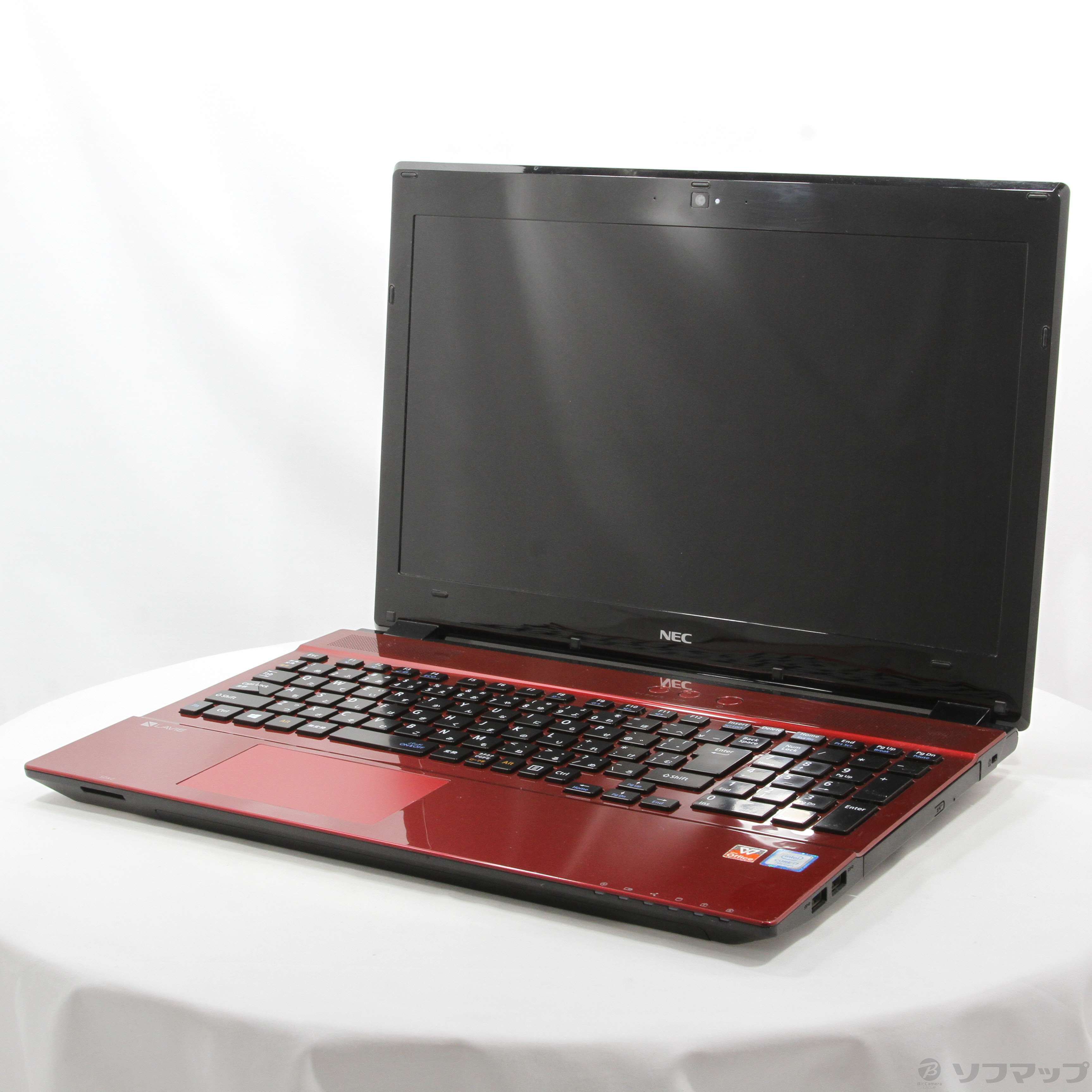 中古】LAVIE Note Standard PC-NS700FAR クリスタルレッド 〔Windows