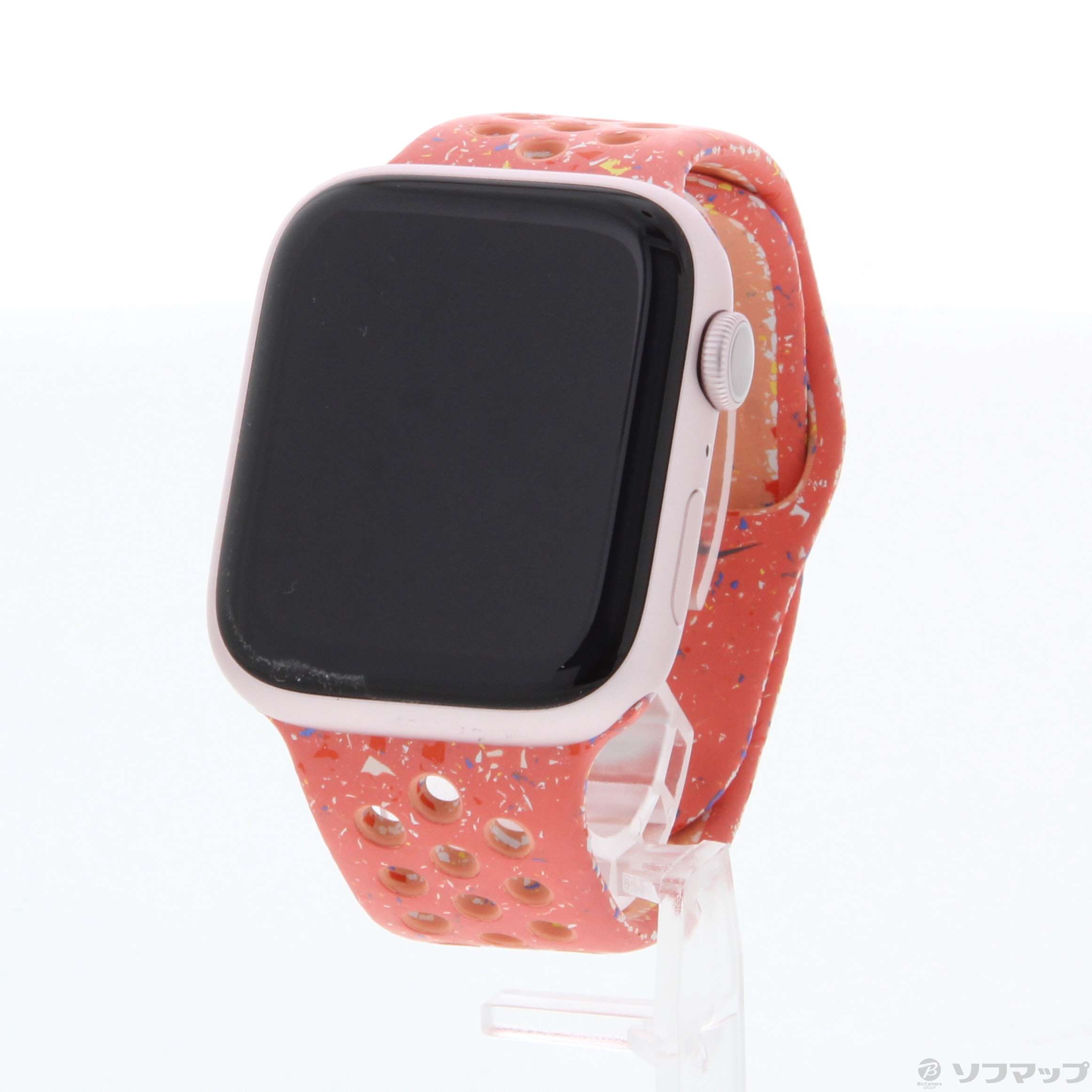 中古】Apple Watch Series 9 GPS 45mm ピンクアルミニウムケース 