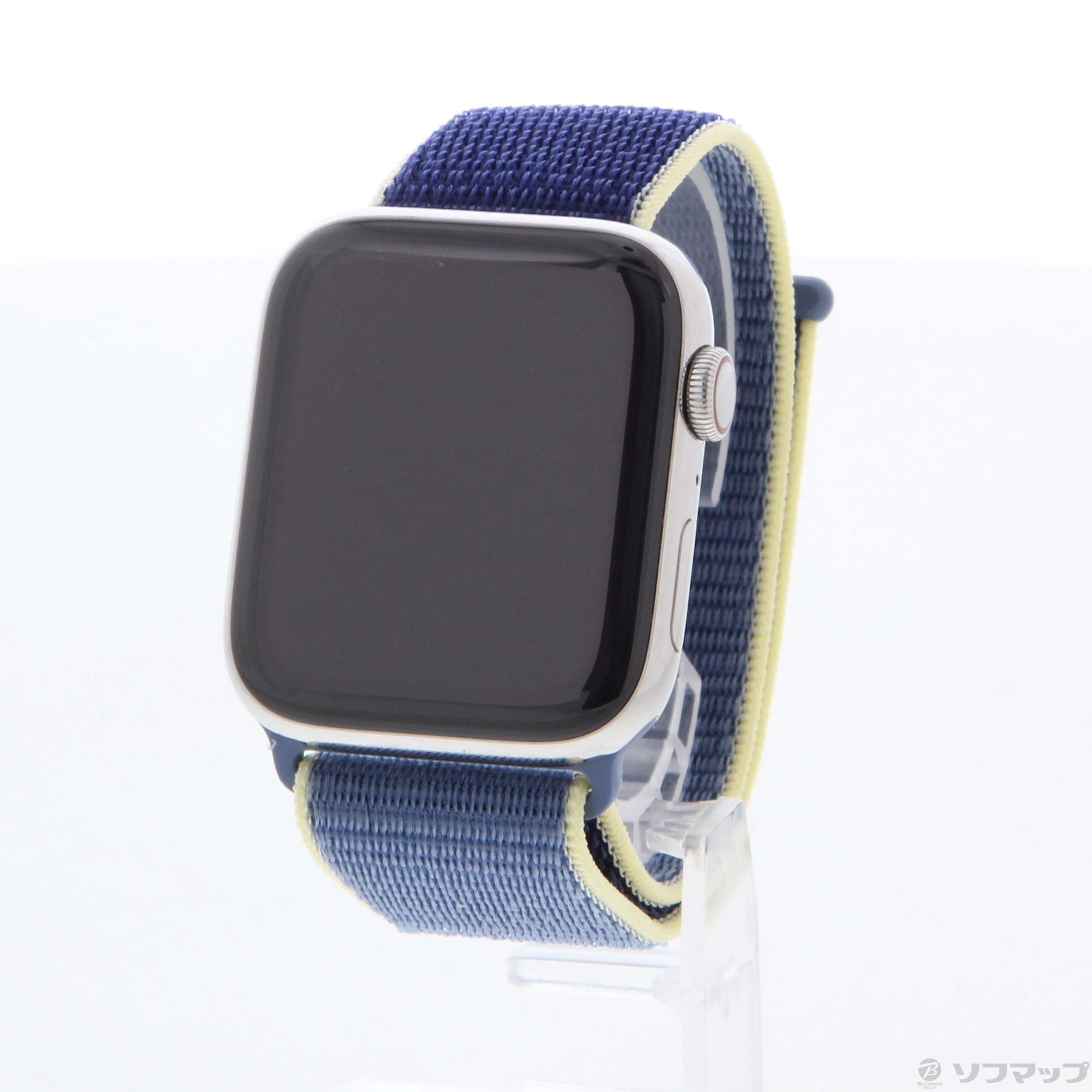 中古】Apple Watch Series 5 GPS + Cellular 44mm ステンレススチールケース アラスカンブルースポーツループ  [2133052871477] - リコレ！|ビックカメラグループ ソフマップの中古通販サイト