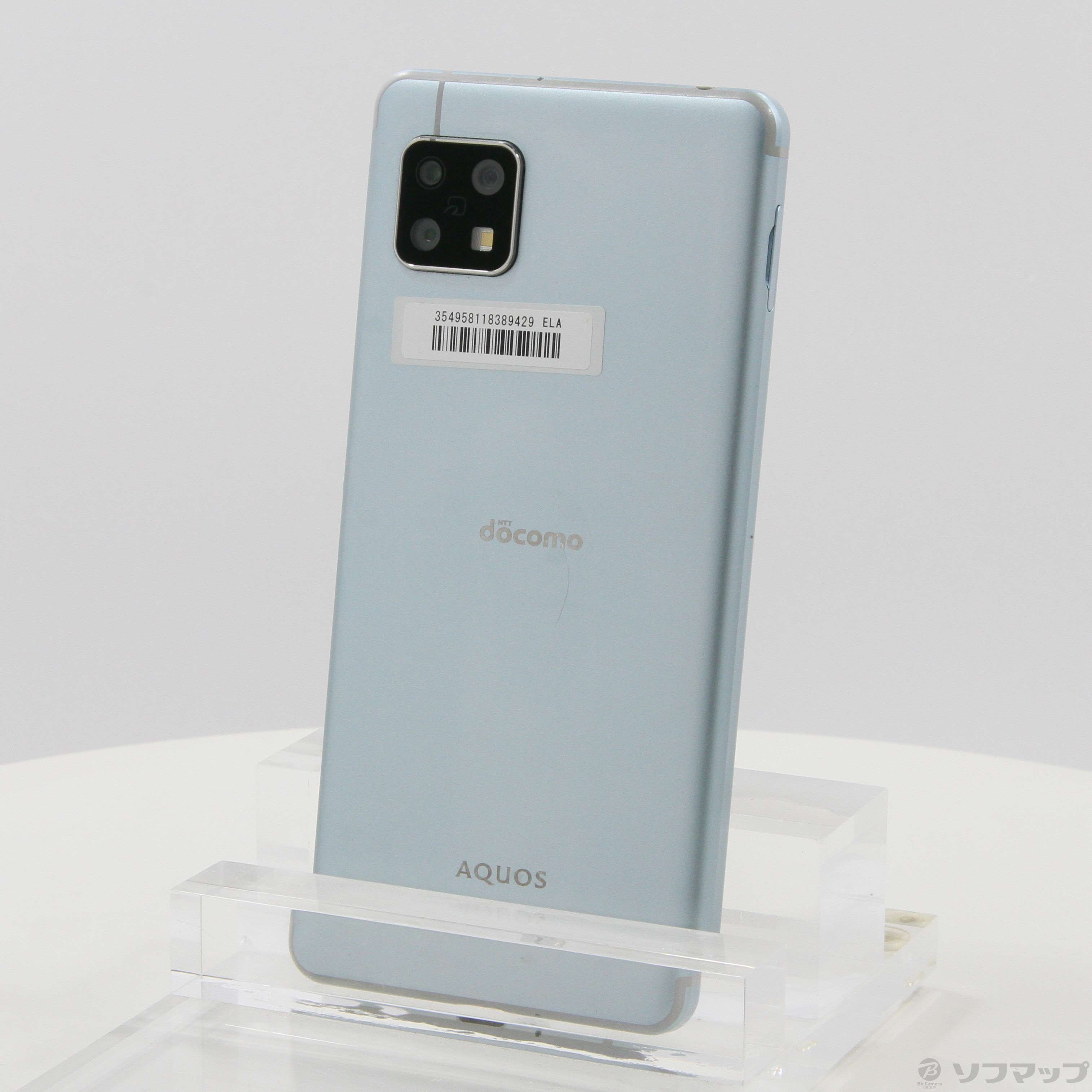 中古】AQUOS sense4 64GB ライトブルー SH-41A docomoロック解除SIMフリー [2133053031535] -  リコレ！|ビックカメラグループ ソフマップの中古通販サイト