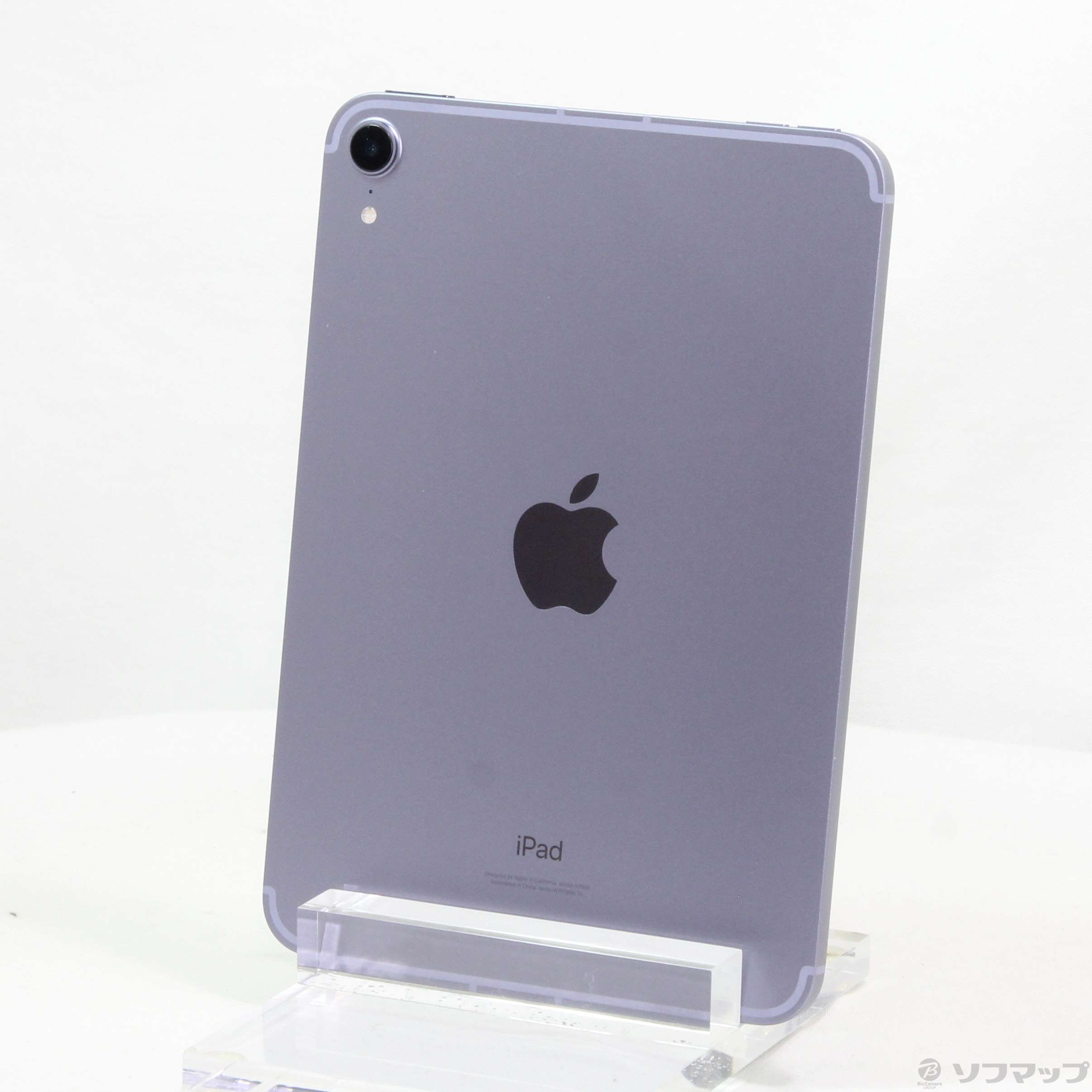 中古】iPad mini 第6世代 256GB パープル MK8K3J／A SIMフリー ［8.3