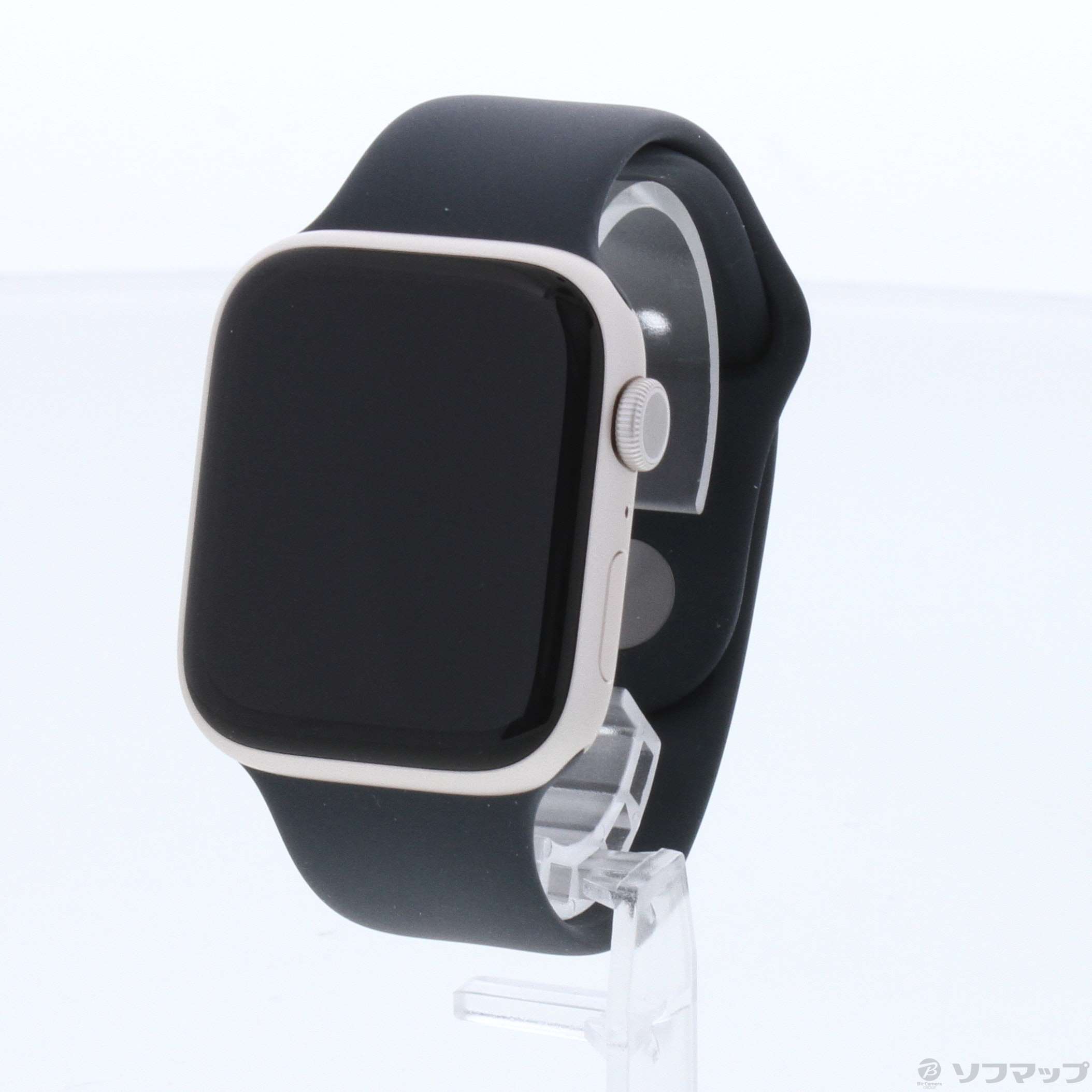 中古】Apple Watch Series 9 GPS 45mm スターライトアルミニウムケース 